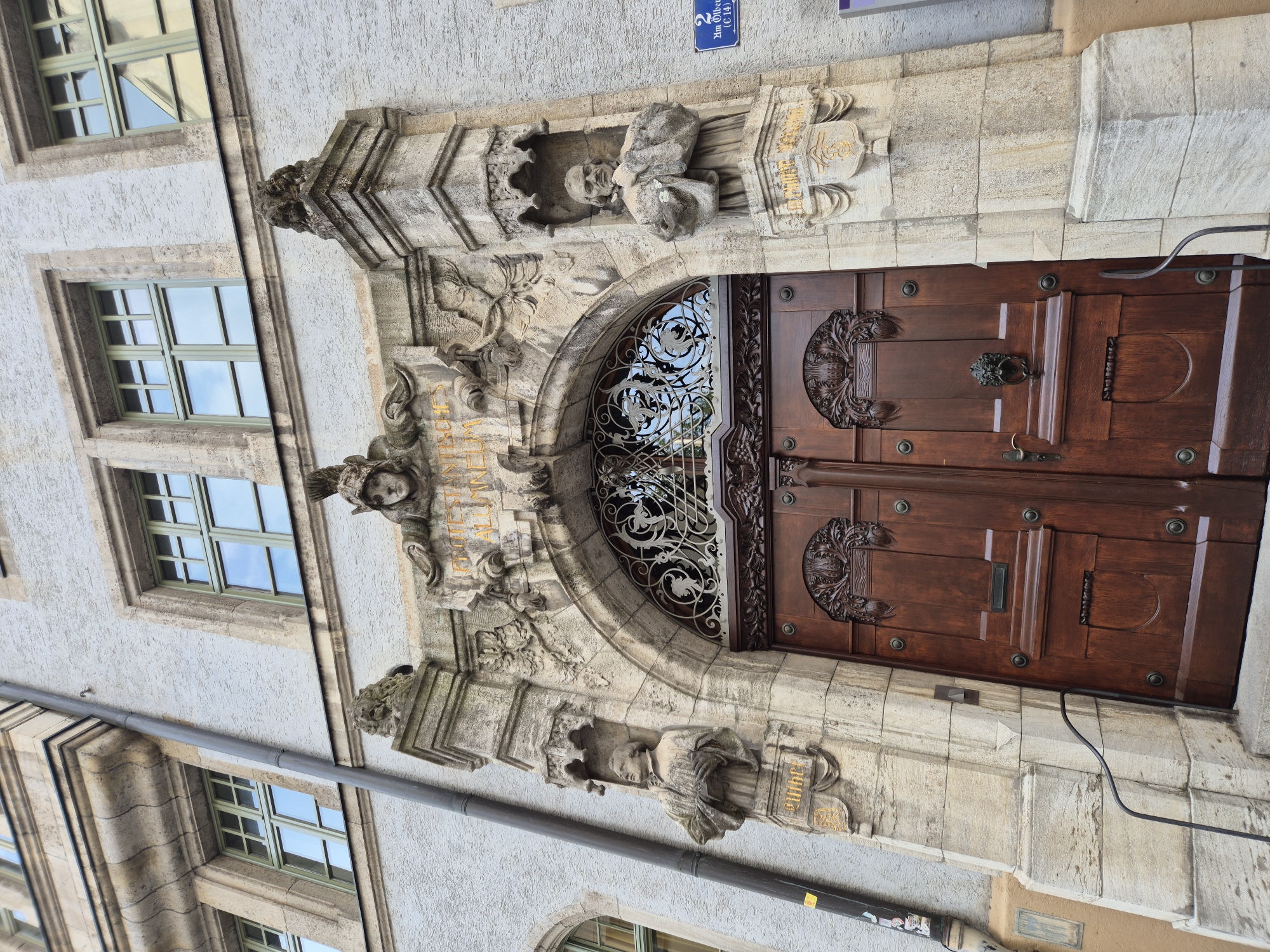 Strolling Regensburg's cobblestone old town past churches and historic facades