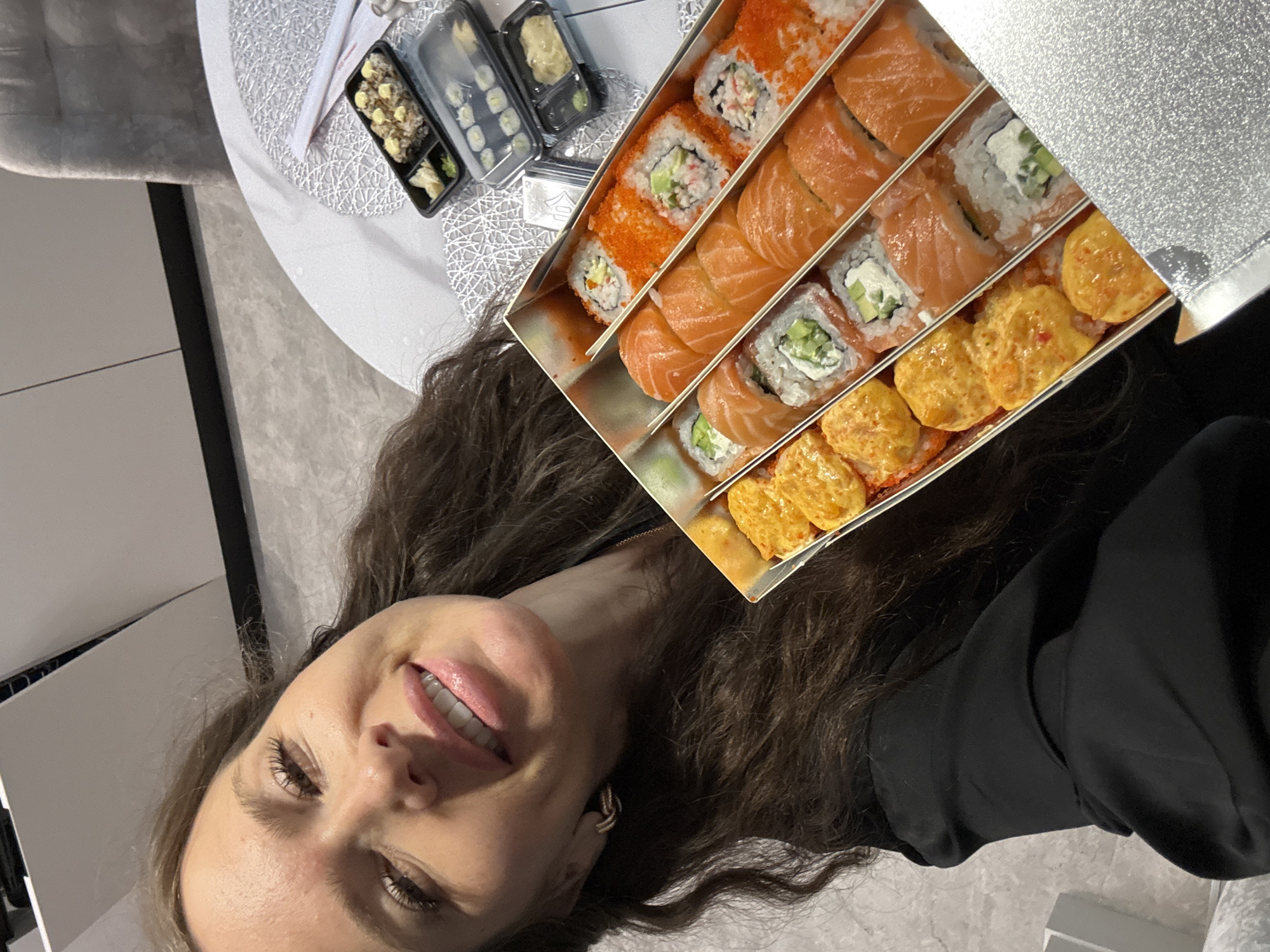 Sushi delivery unboxed in Dolgoprudny