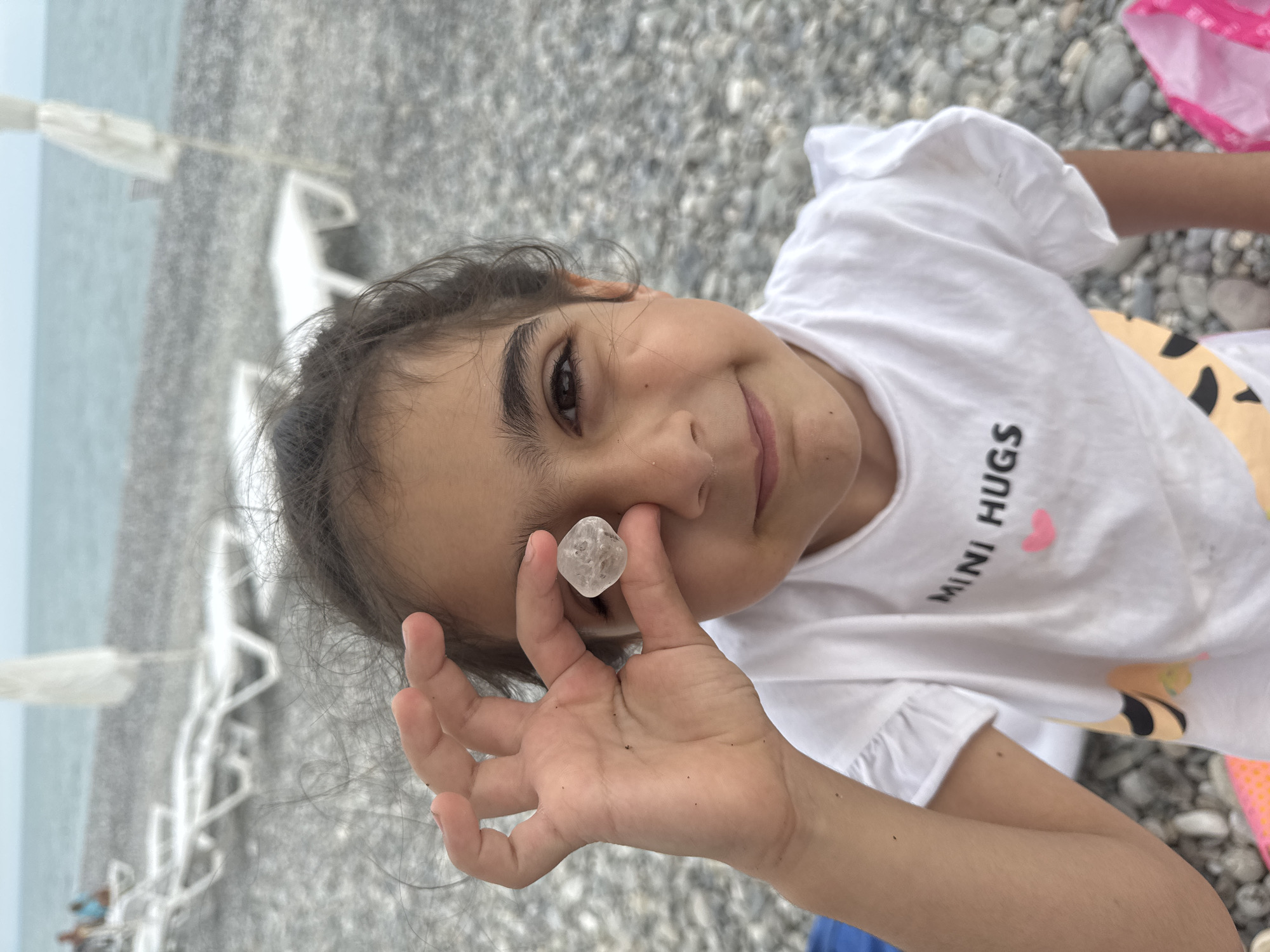 Mother, daughter enjoy beach day with aerial yoga in Amzara