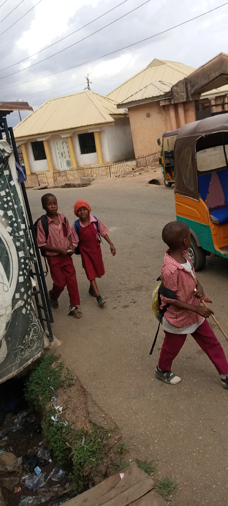 Daily street life documented in Jos, Nigeria neighborhoods