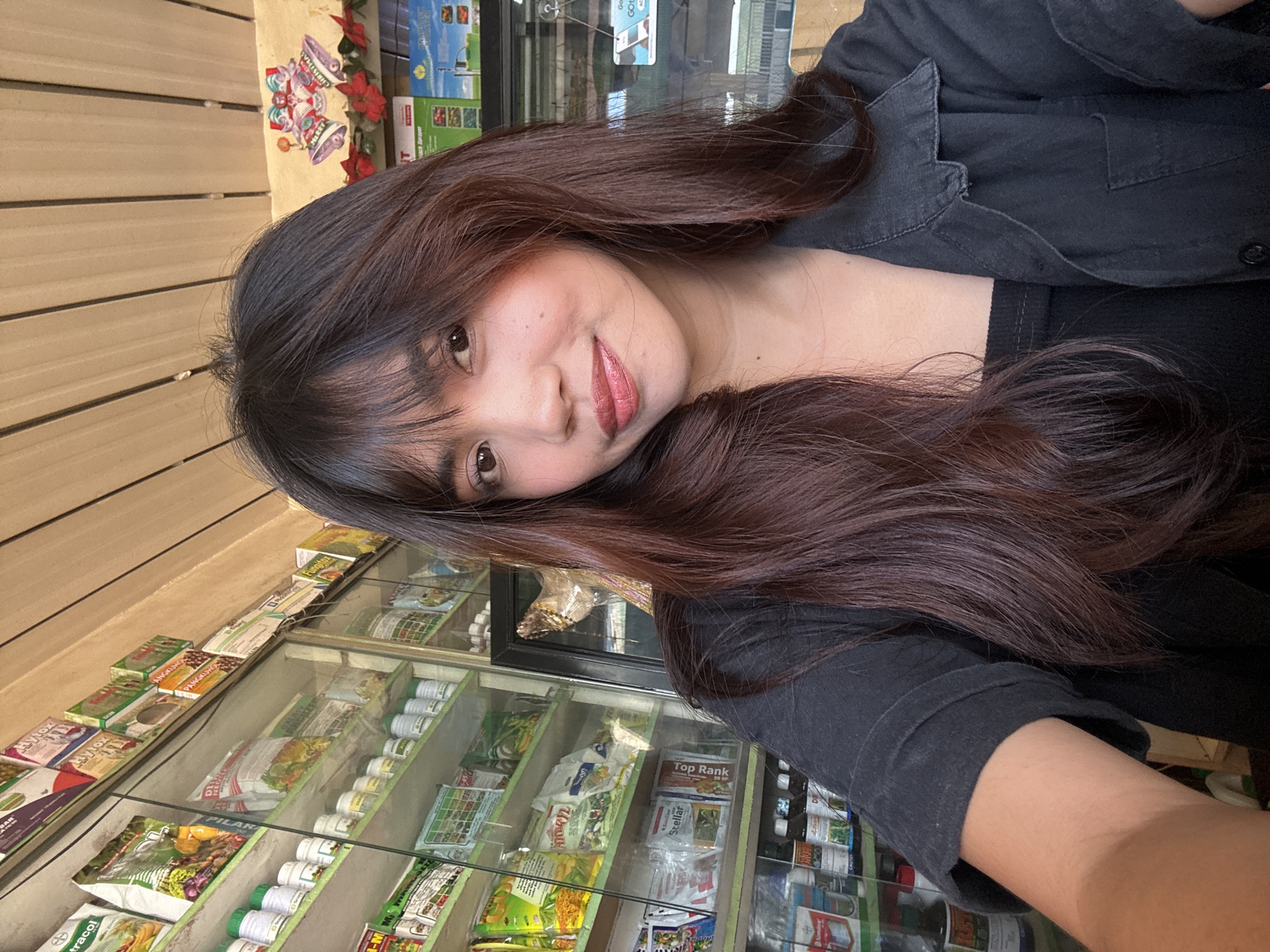 Shop selfies and transactions in Tagum City store