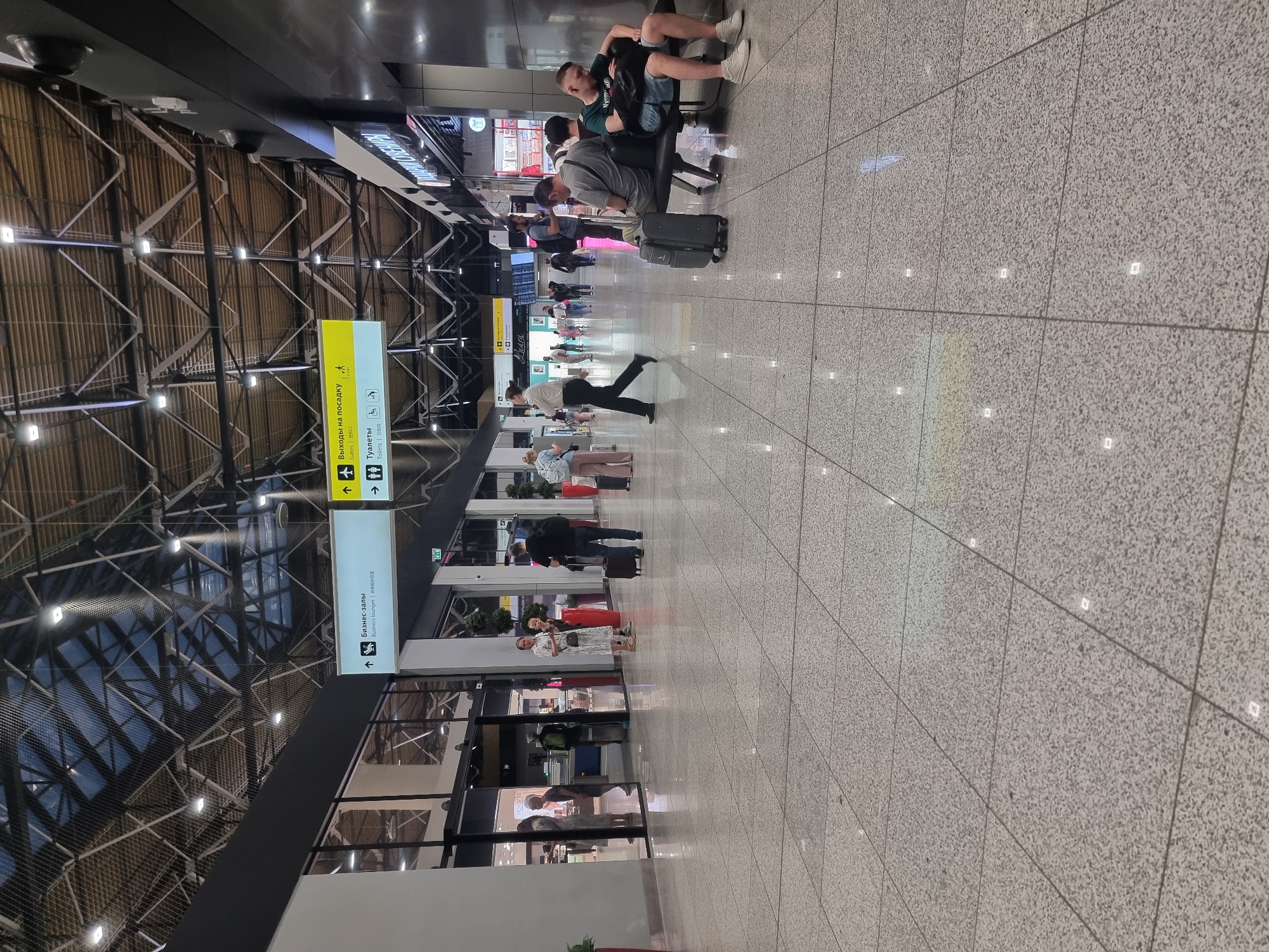 Traveler documents three-hour journey through Sheremetyevo Airport, Russia