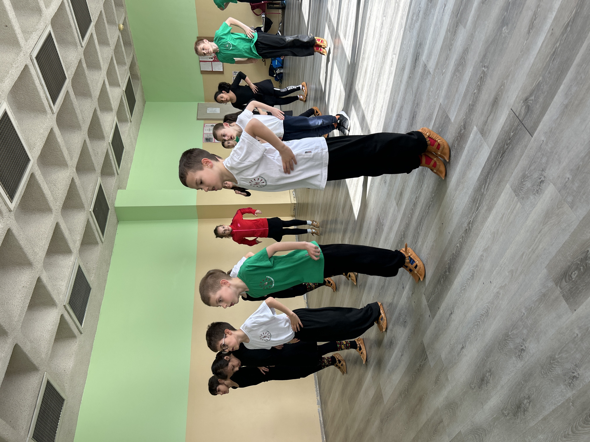 Children participate in martial arts class in Sofia