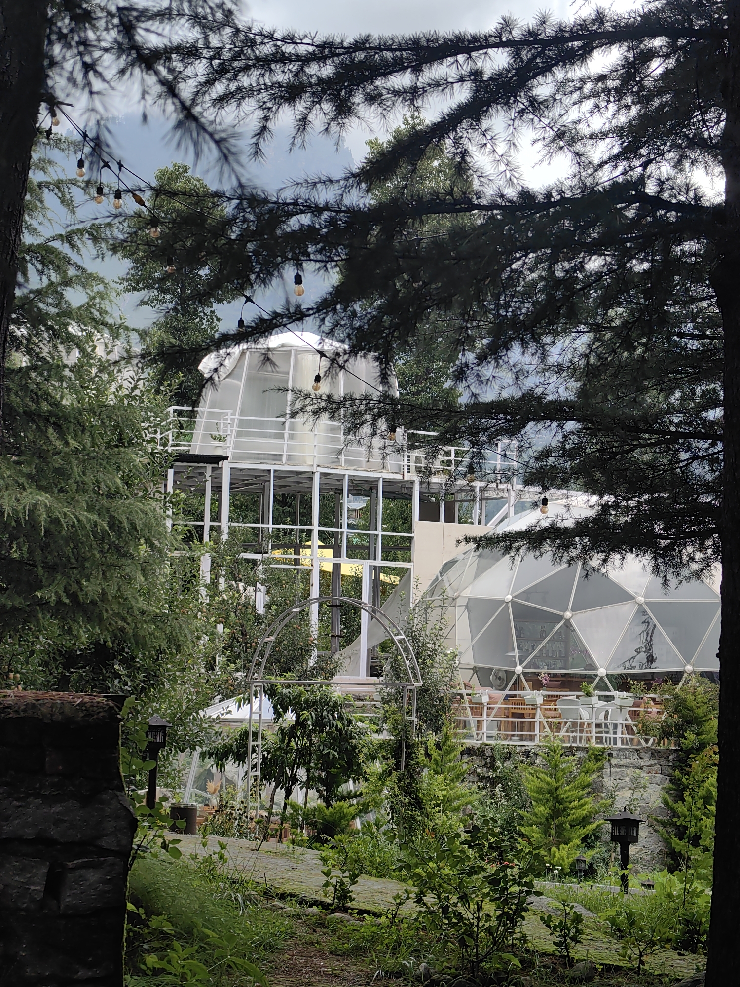 Monsoon rivers and mountain retreat life in Barheta