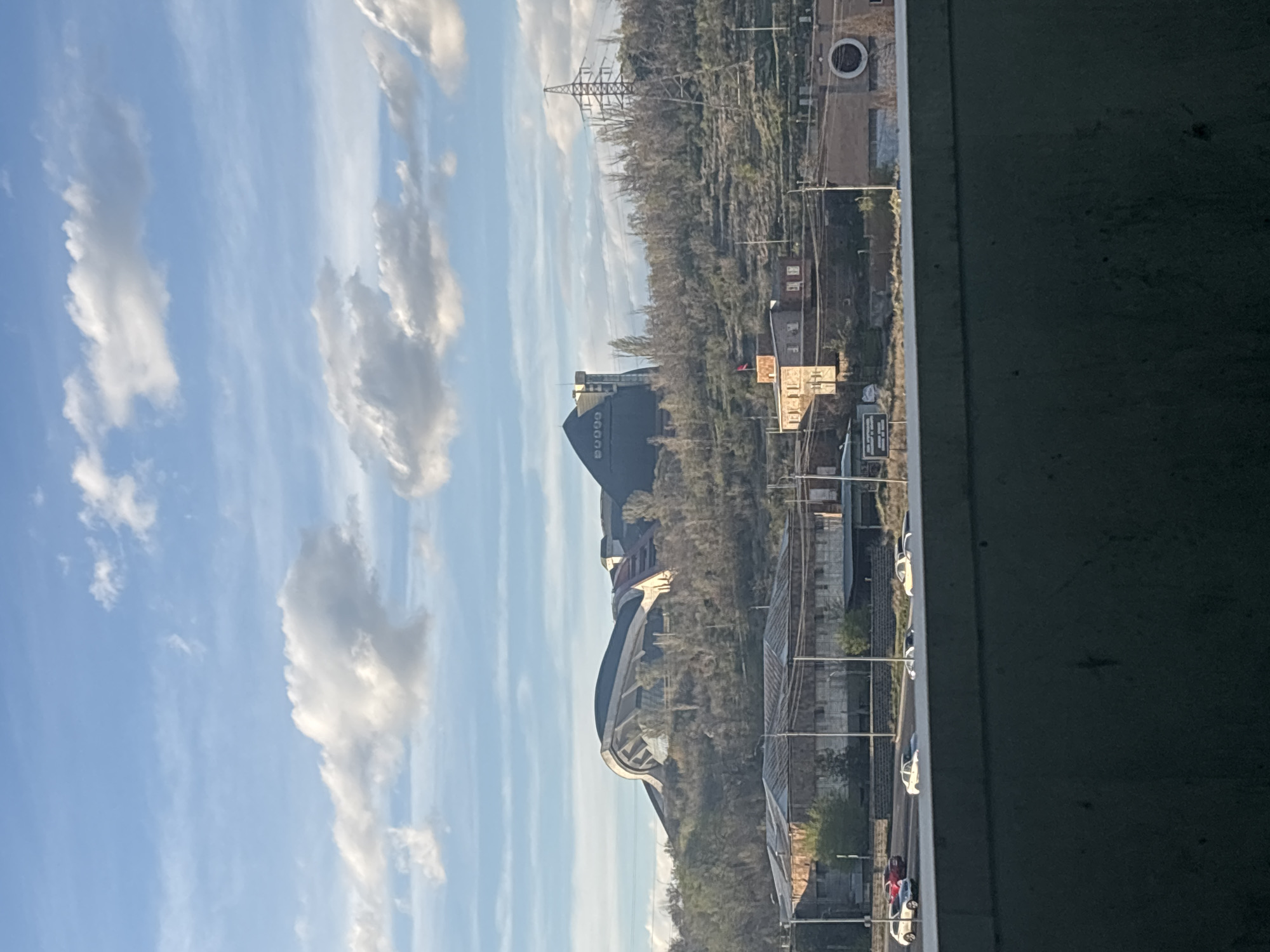Witness documents afternoon cityscape views from elevated Yerevan structure