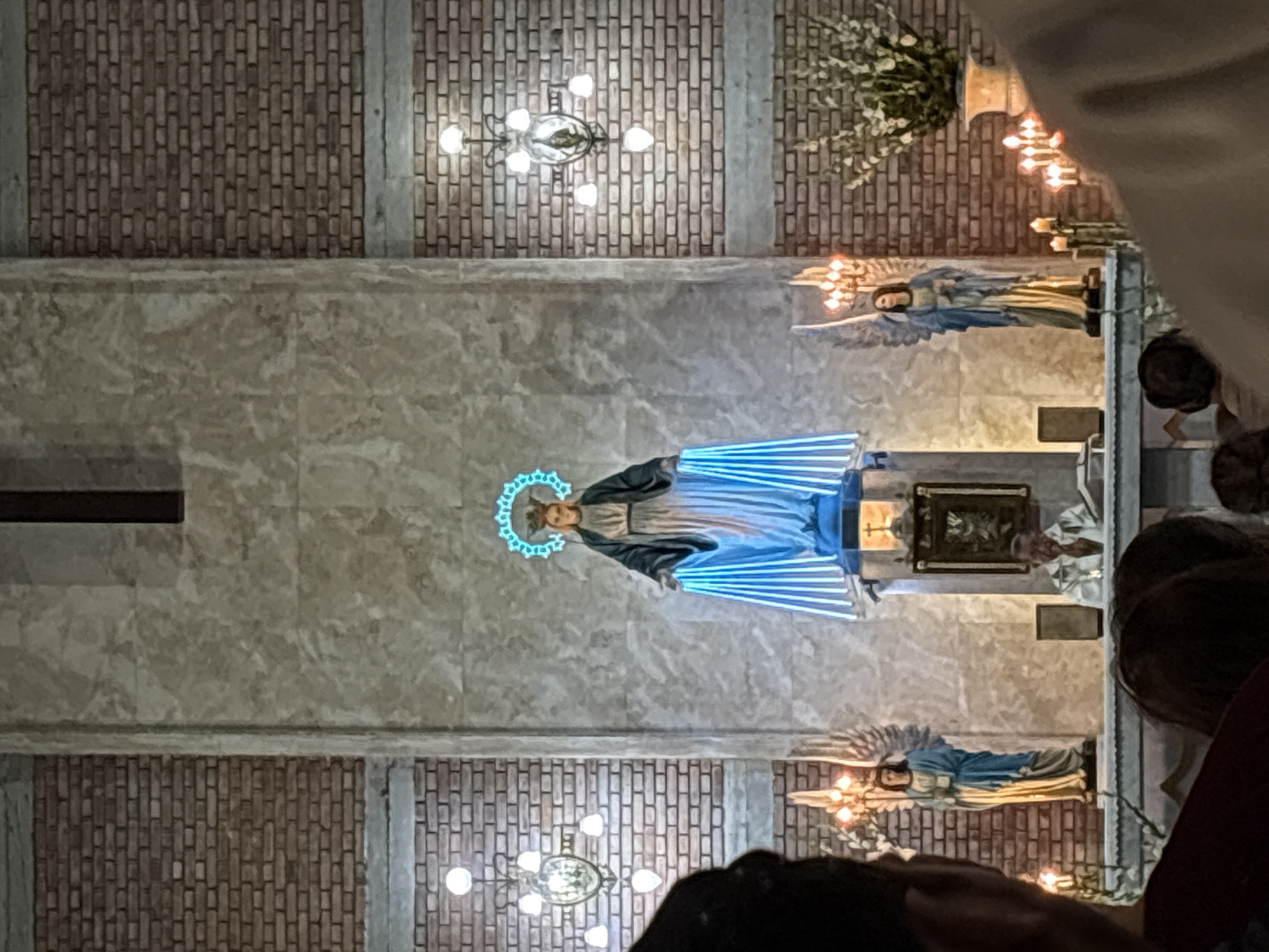Early morning religious service observed at San Isidro church