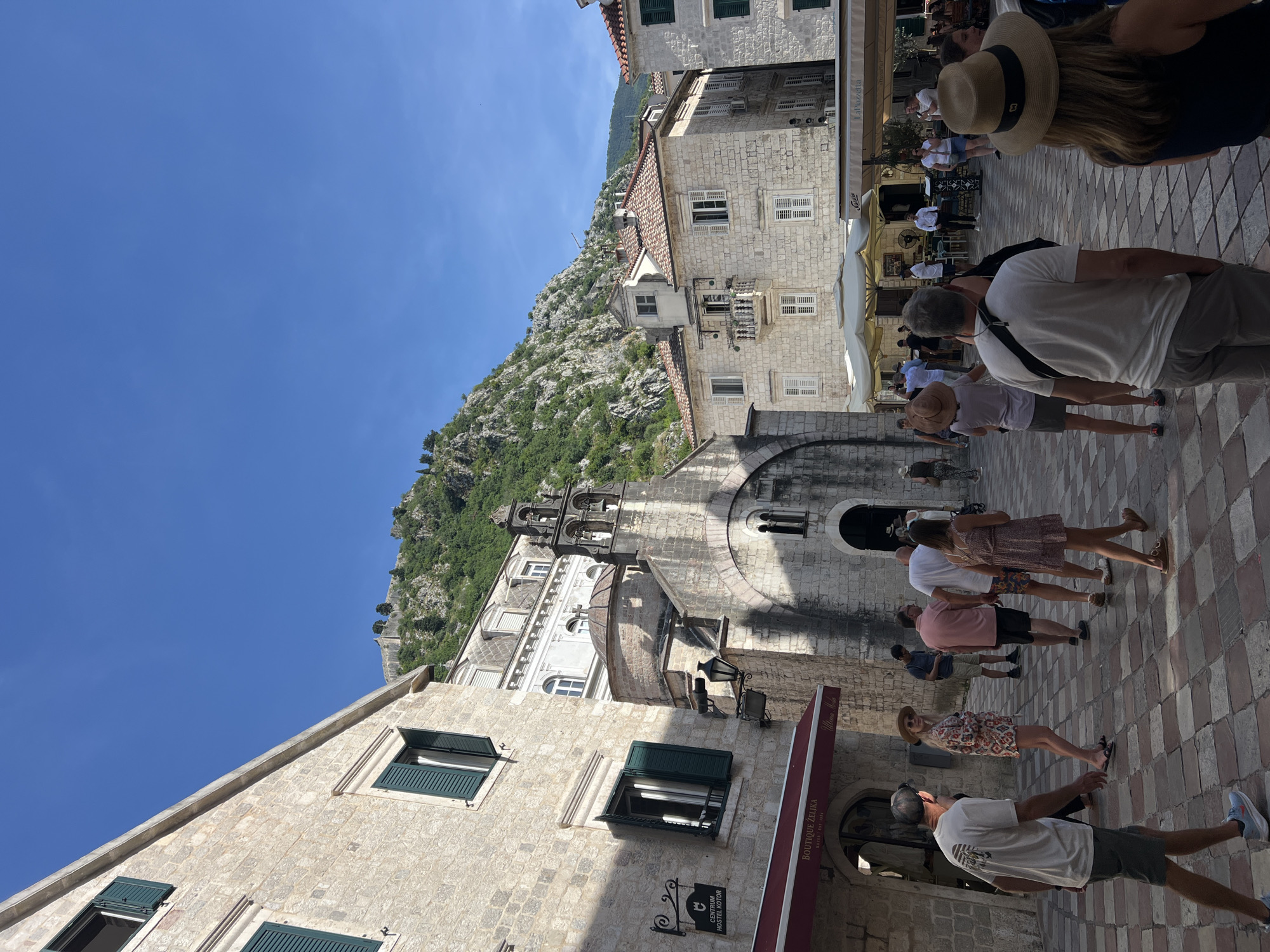 Summer day scenes captured around Kotor Bay, Montenegro