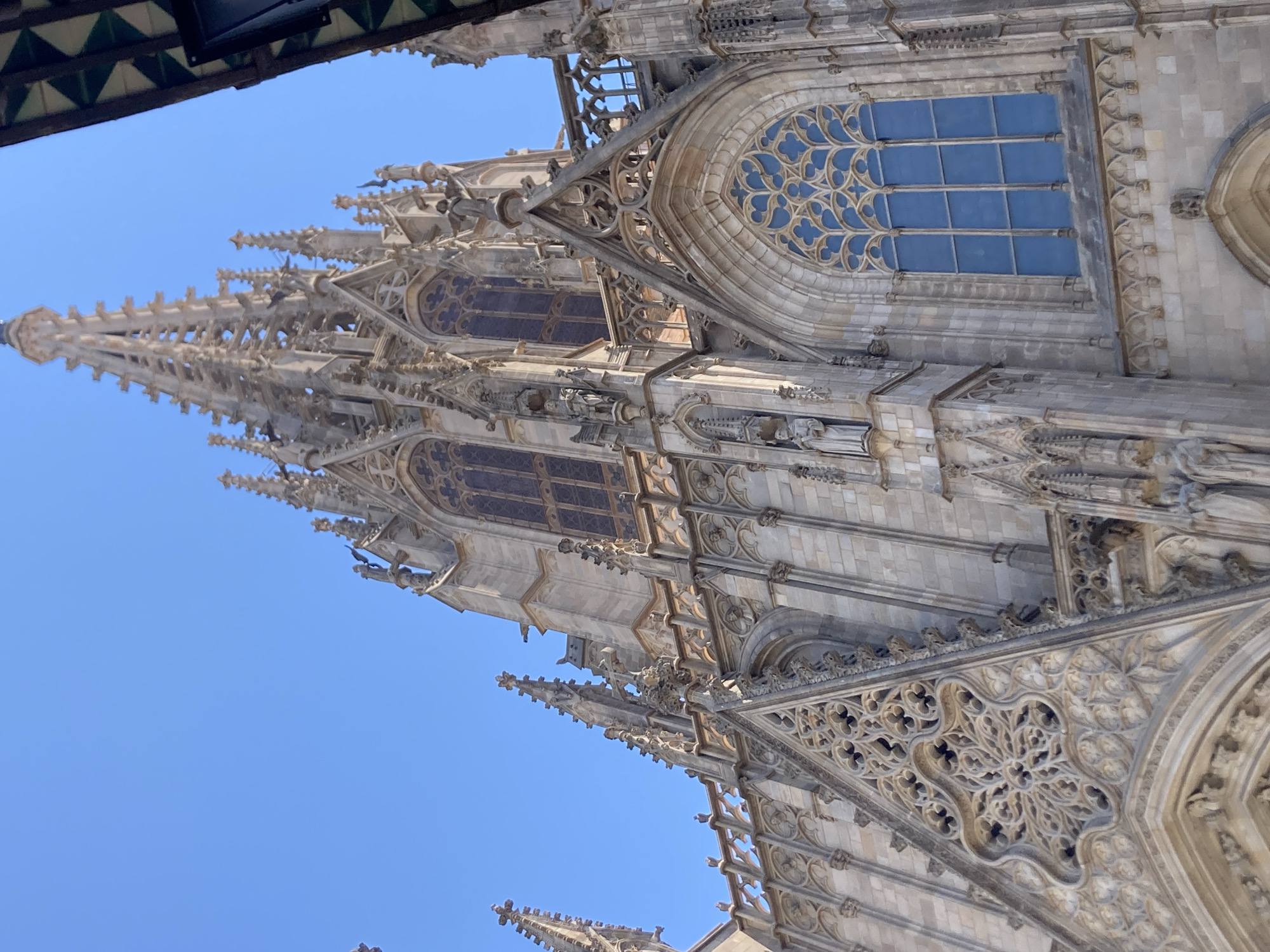 Afternoon around Barcelona Cathedral in the Gothic Quarter