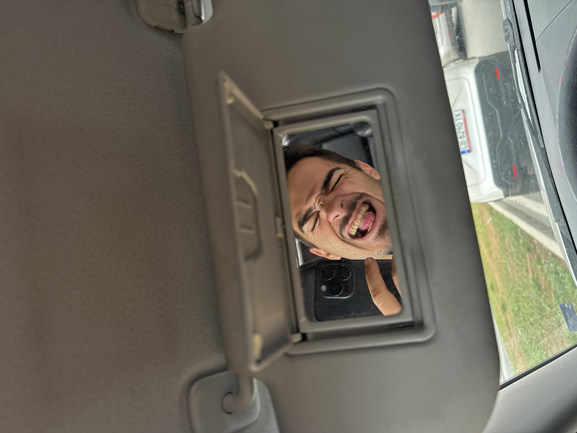 Sofia driver documents morning commute, heavy traffic conditions