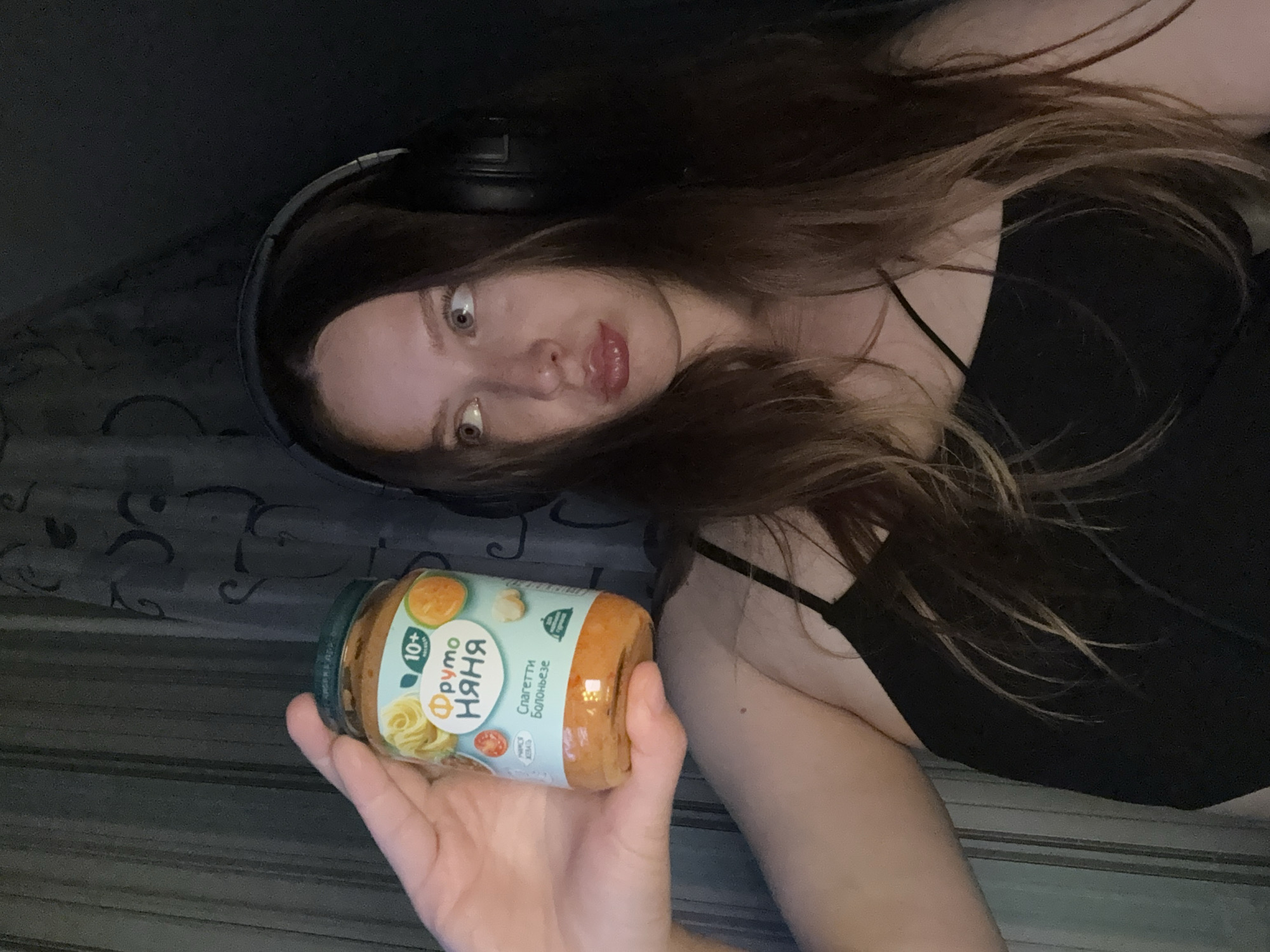 Casual headphone selfie session in Chaikovsky, Russia