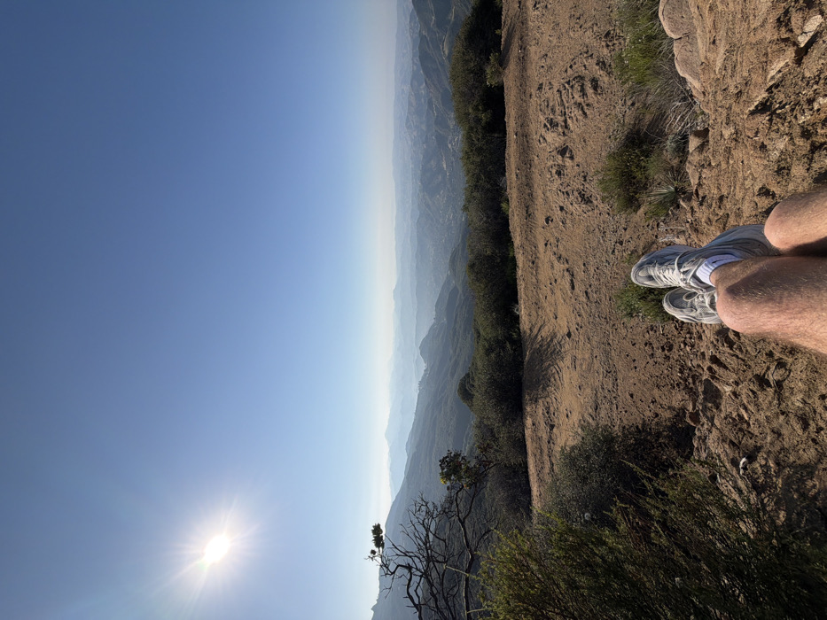Clear night views captured from Santa Monica Mountains overlook