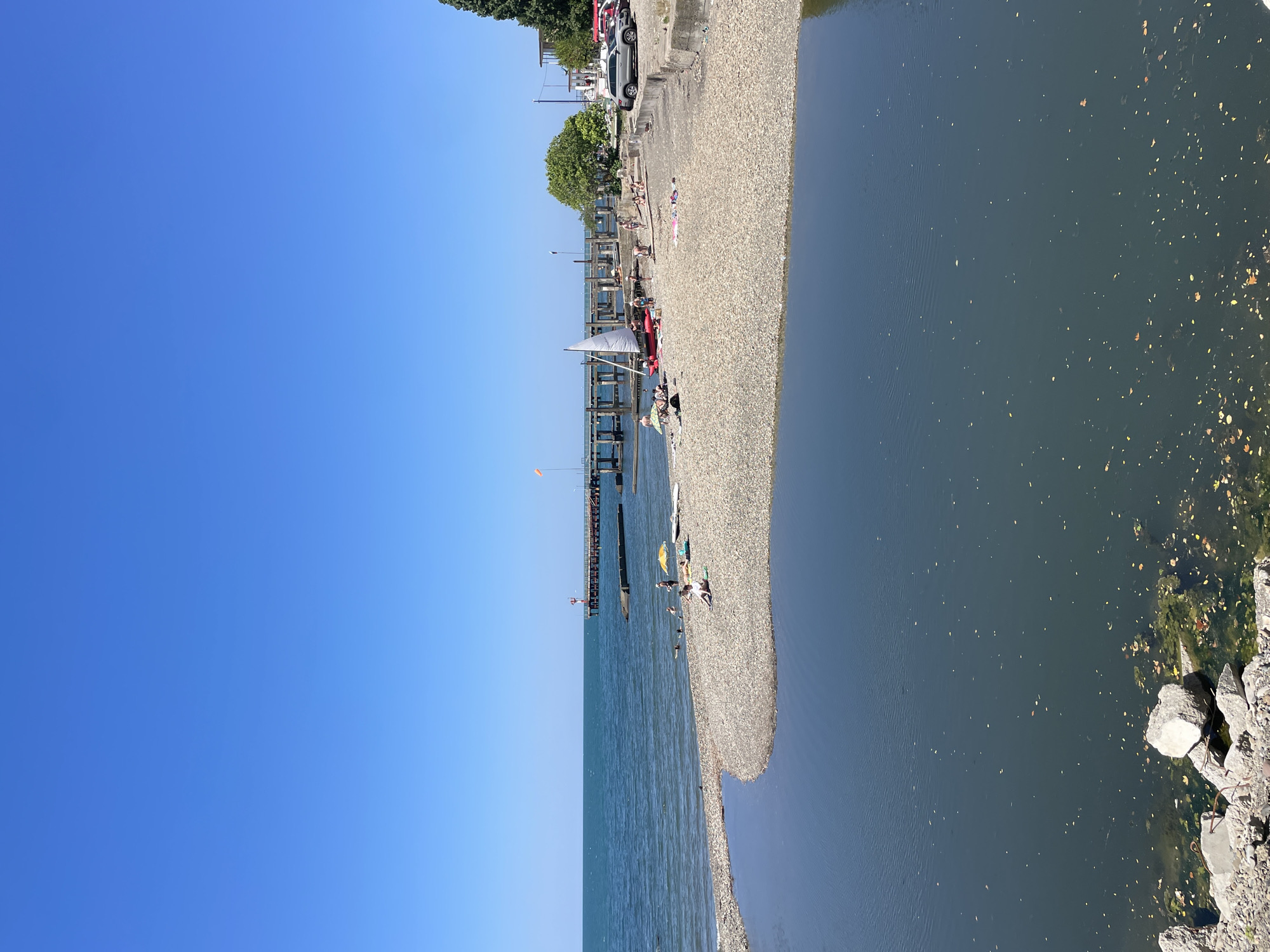 Sunny morning along Sochi's Black Sea waterfront
