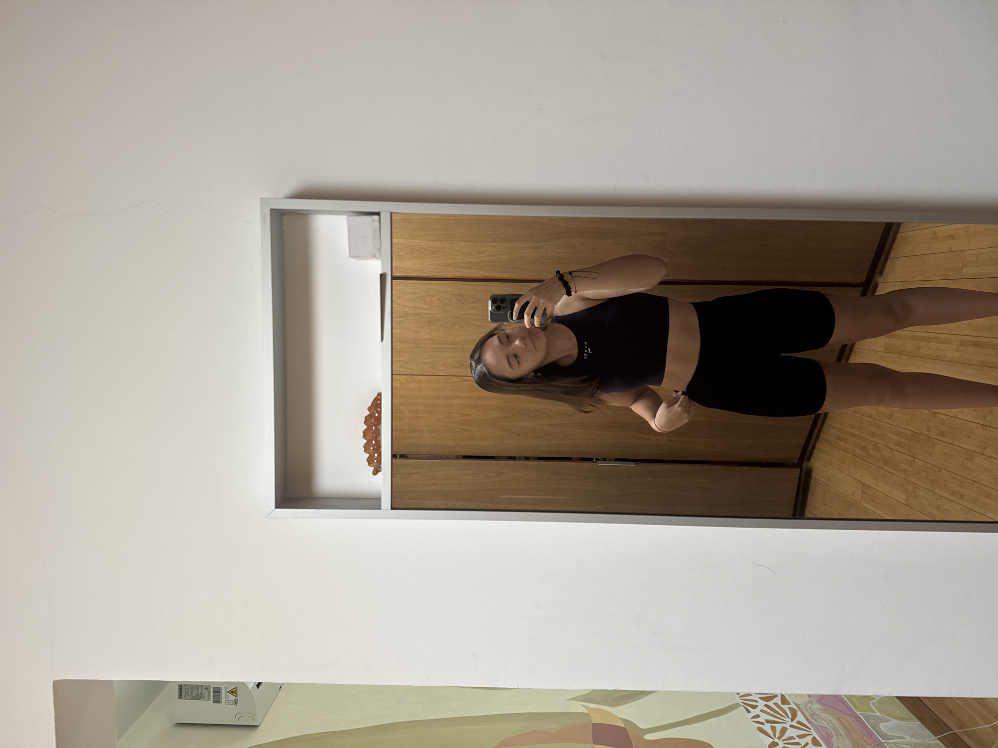 Woman Takes Mirror Selfie in Tlaxcalancingo Home