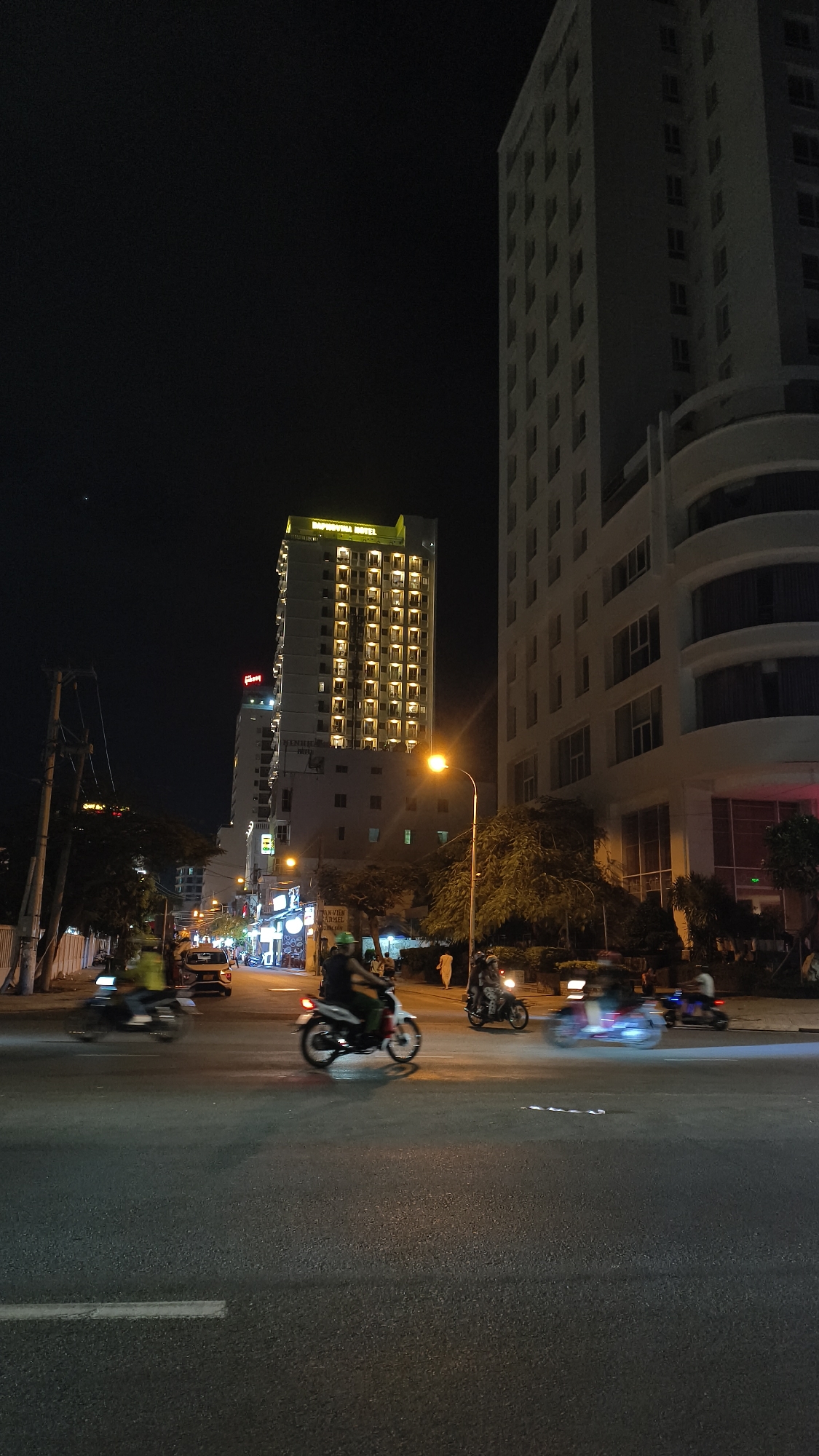 Nha Trang nights: street food, motorbikes, and football under lights