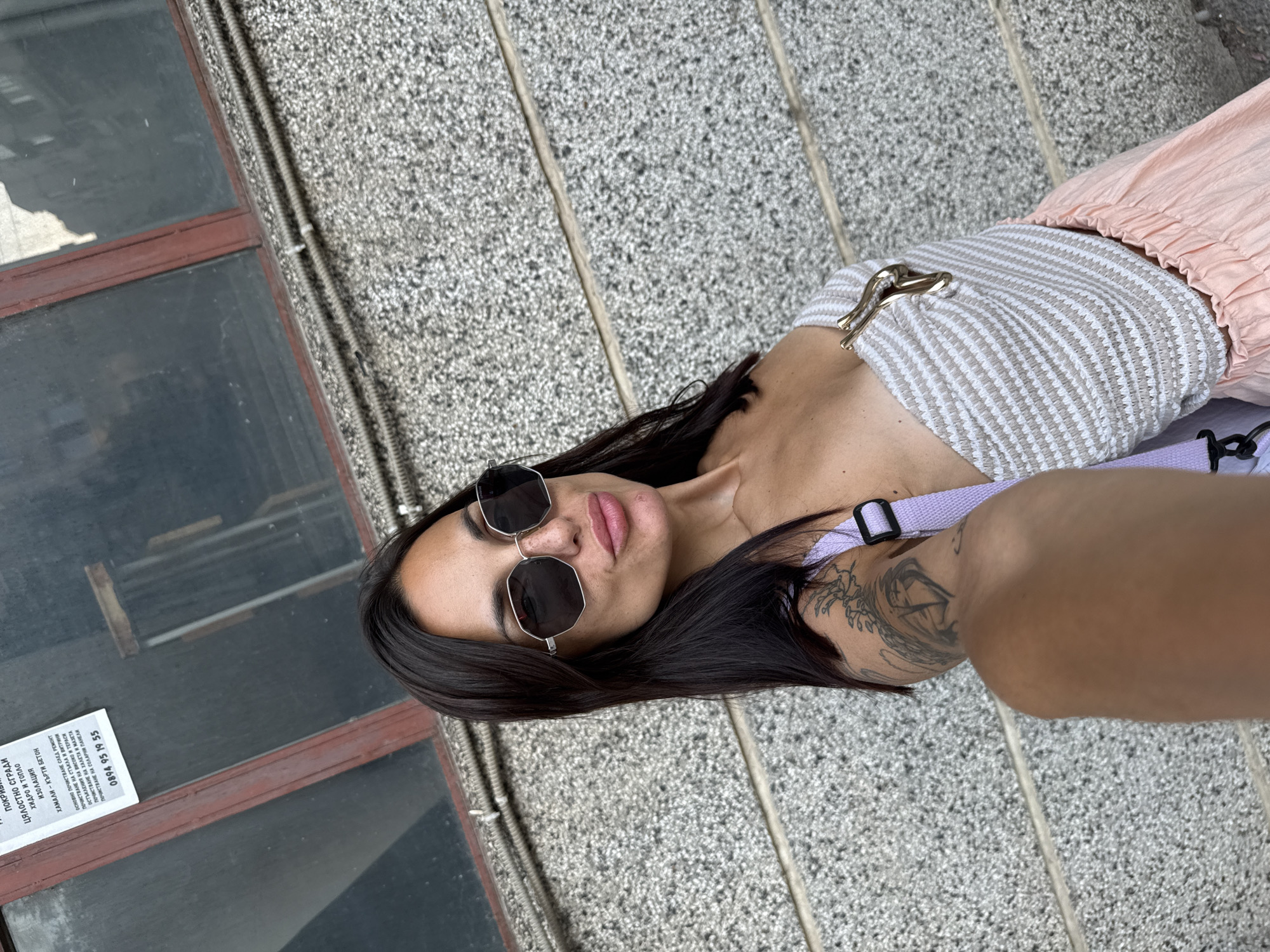 Afternoon selfie session in Pleven, Bulgaria