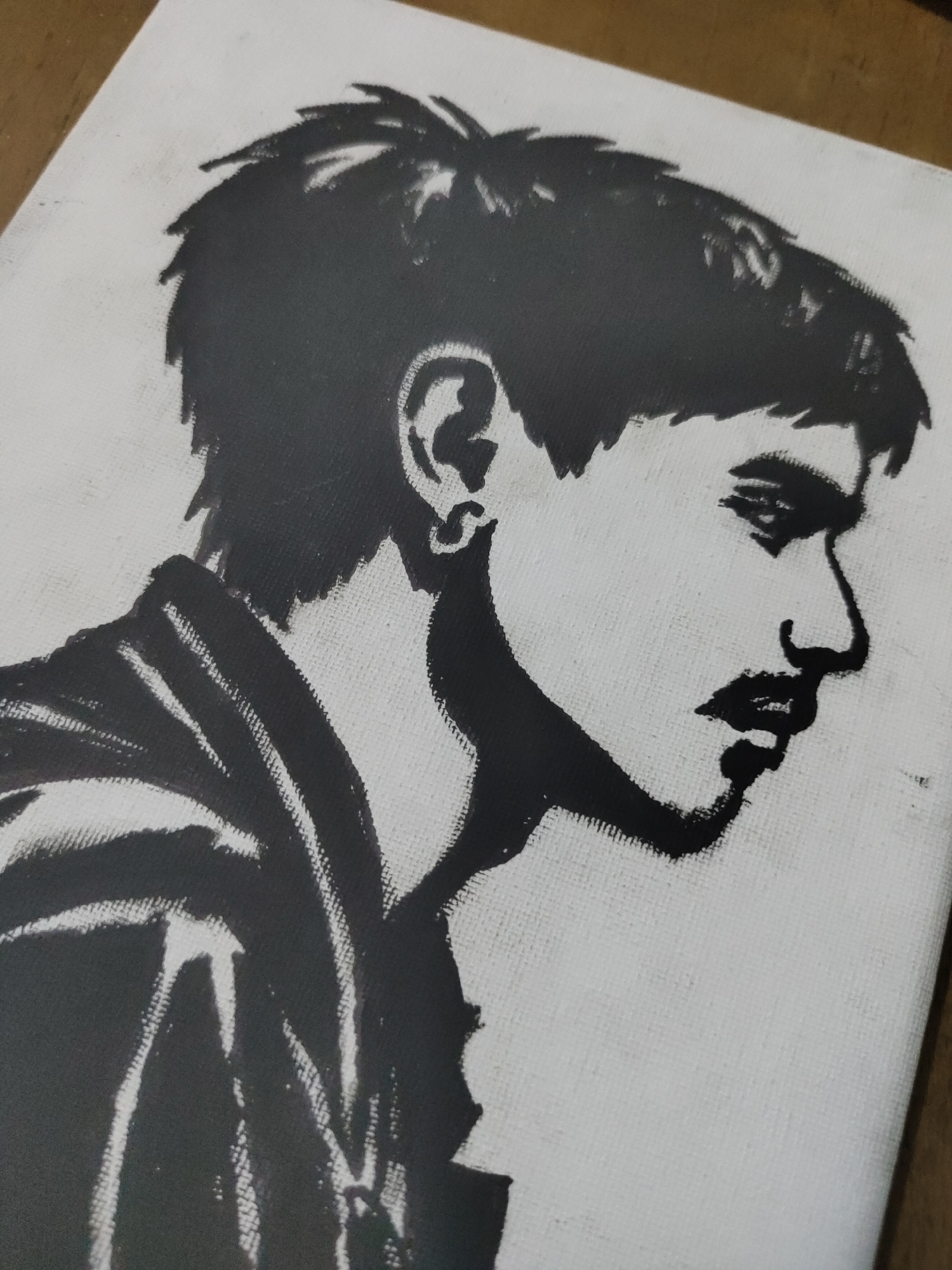 Art student documents creative work session in Davao City