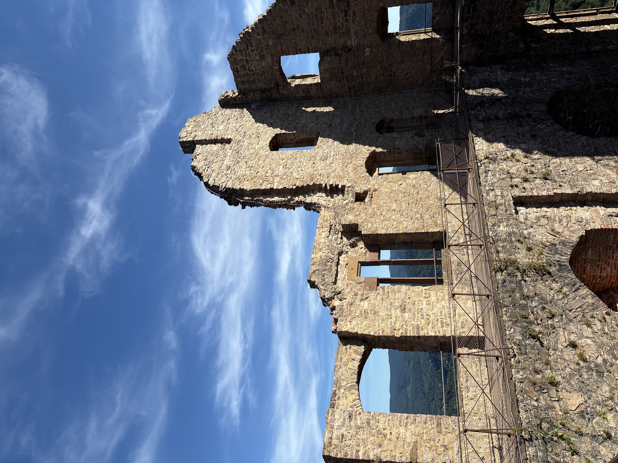 Exploring Hohenbaden Castle ruins and valley views, Baden-Baden