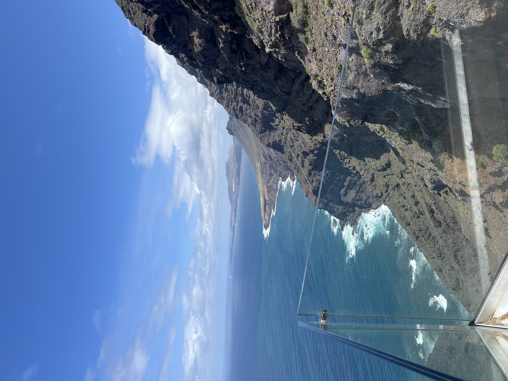 Coastal scenery captured on video at Tirma, Spain