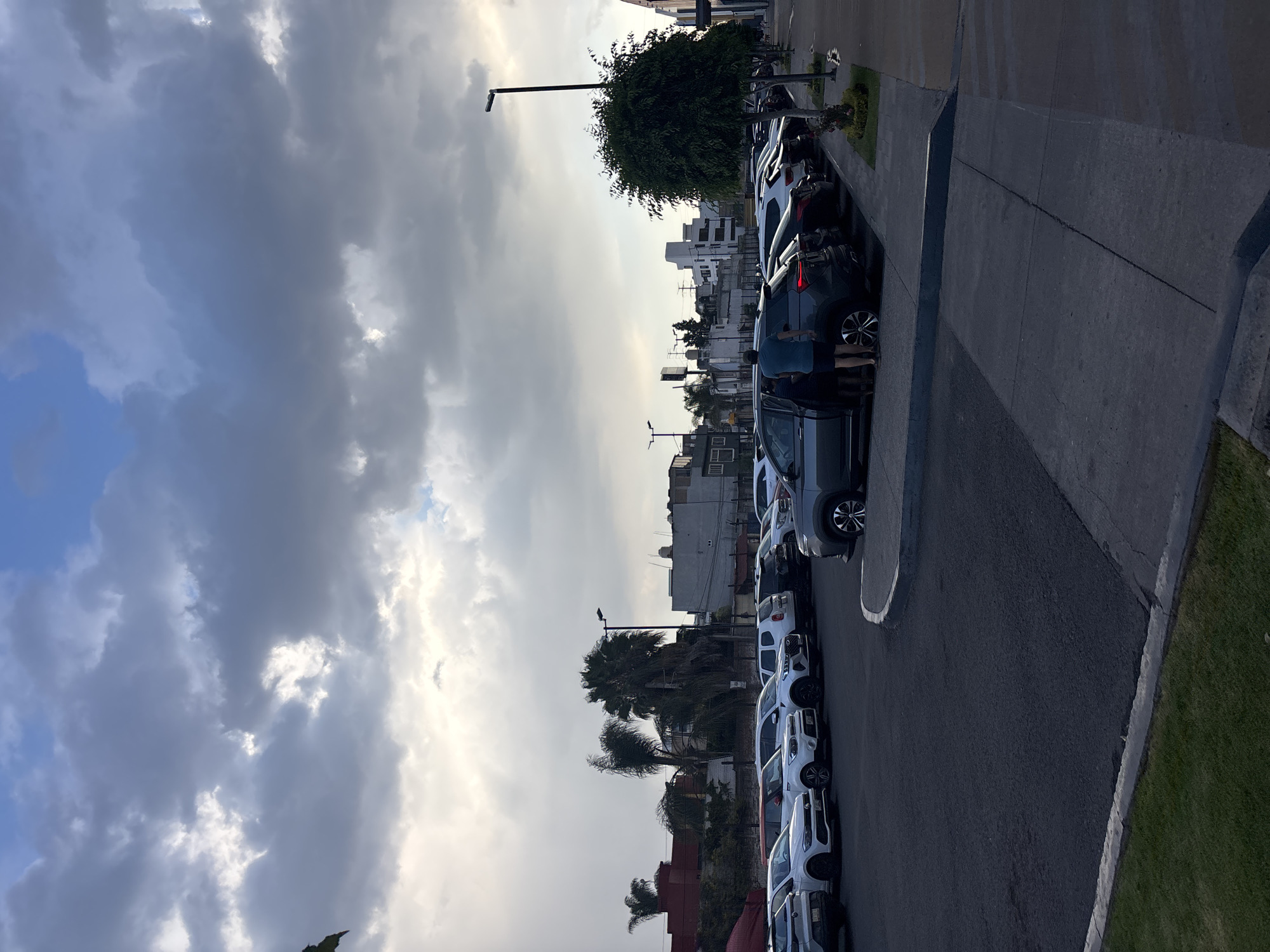 Evening snapshots from Puebla area show dining, shopping, streets