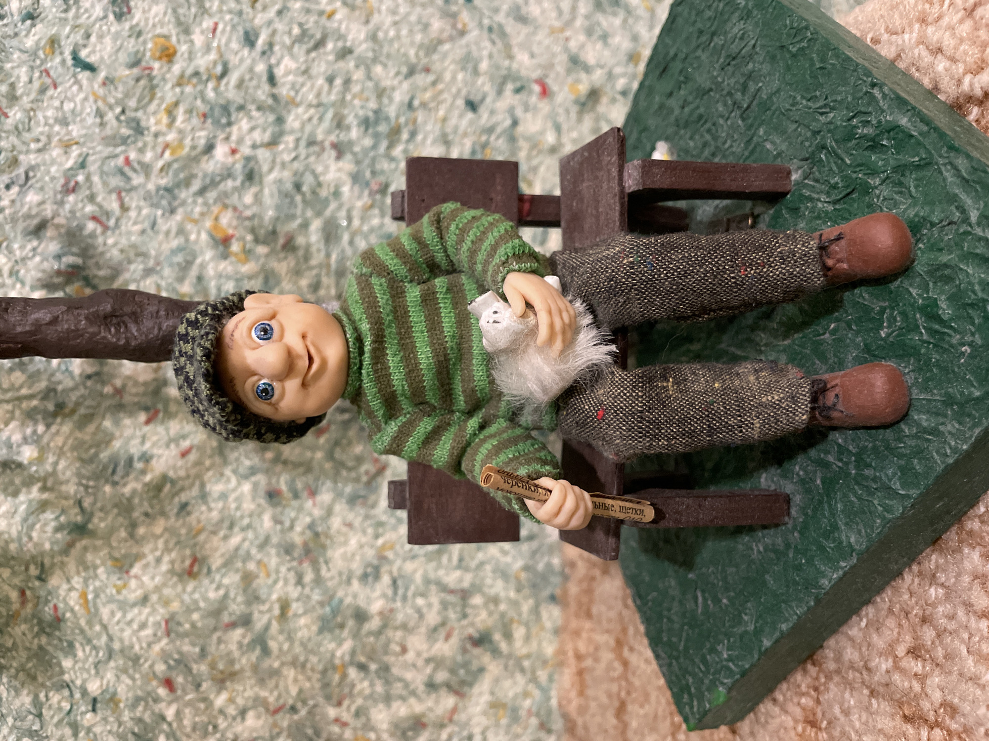 Eclectic mix of small figurines and decorative objects in Perm