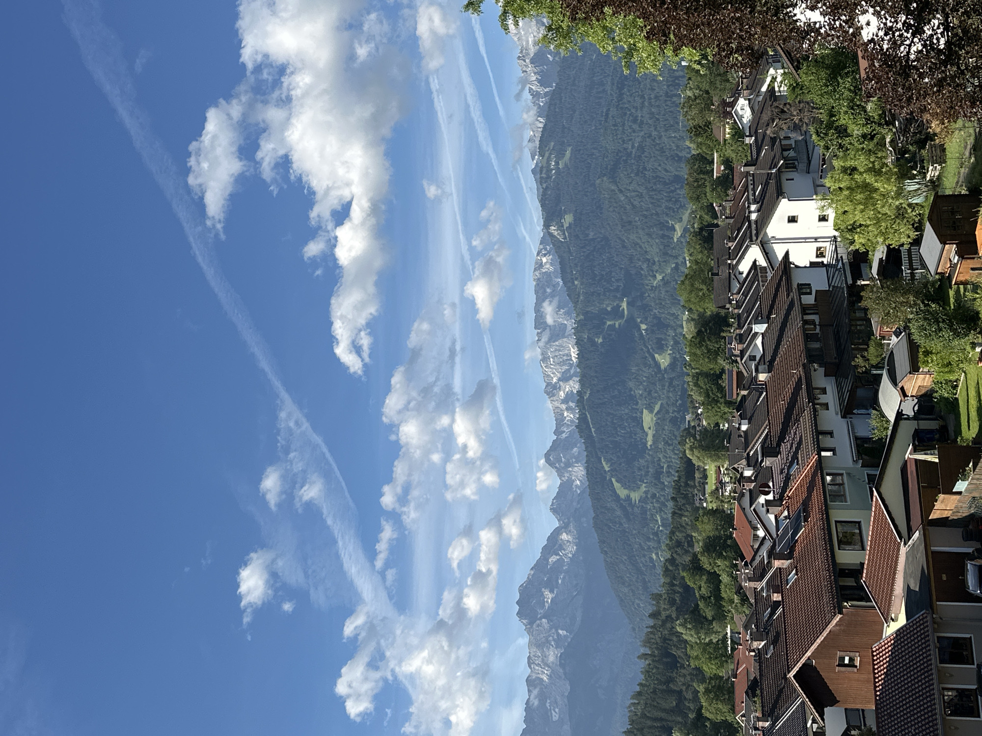 Morning in Garmisch-Partenkirchen: Mountain views, breakfast, and daily life