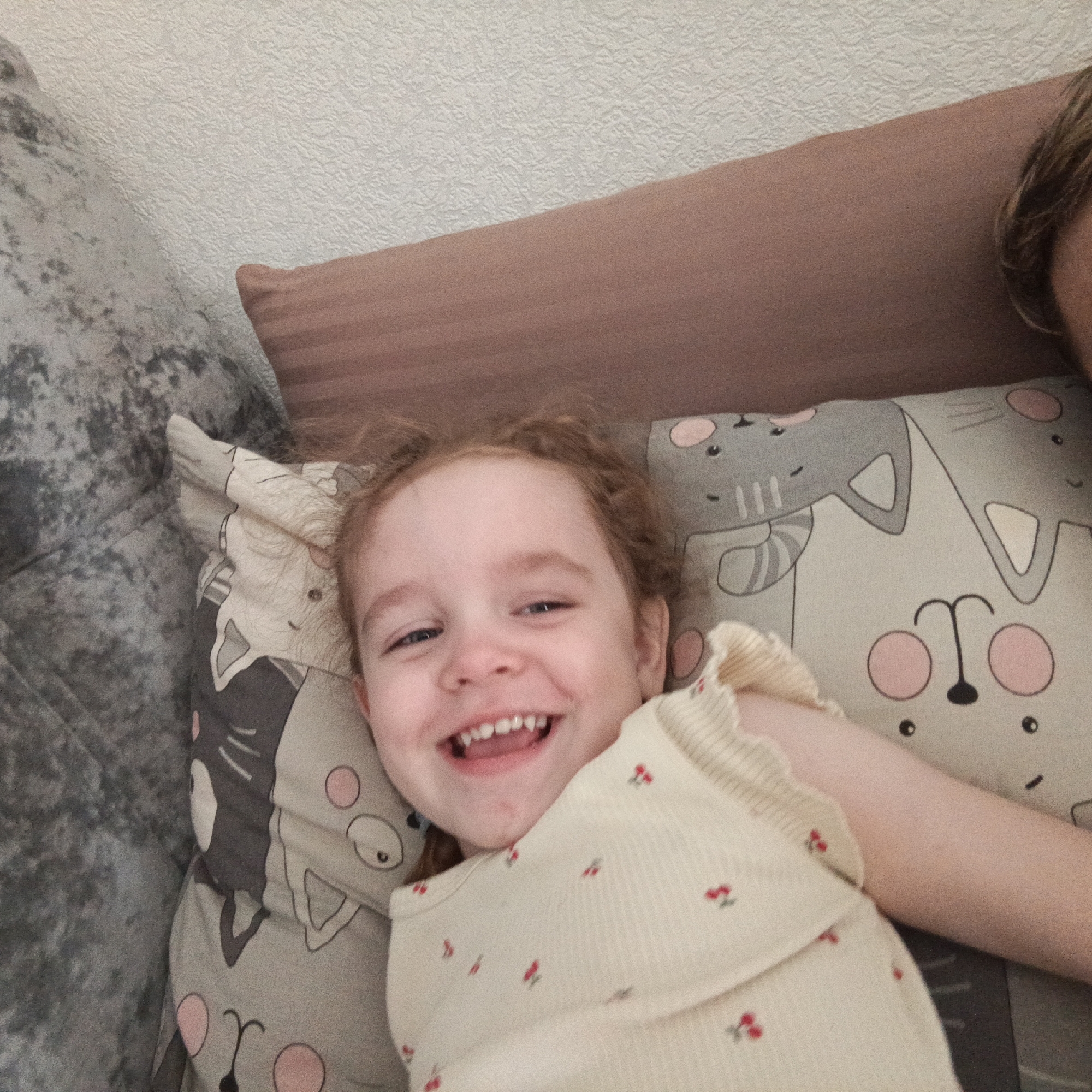 Family moments documented in Russian household over afternoon