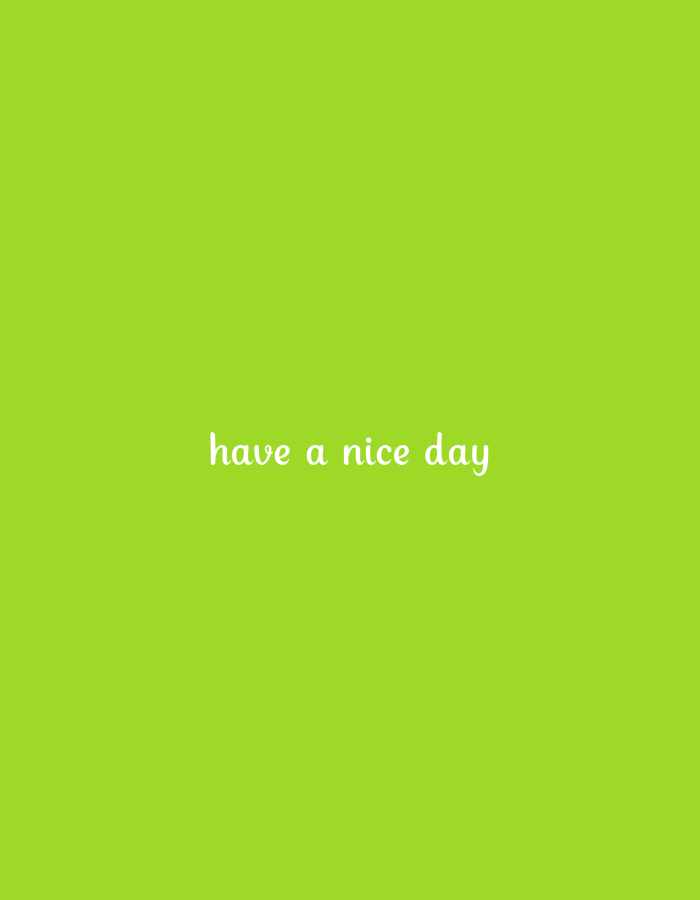 Colorful phrase graphics with playful text and heart substitutions