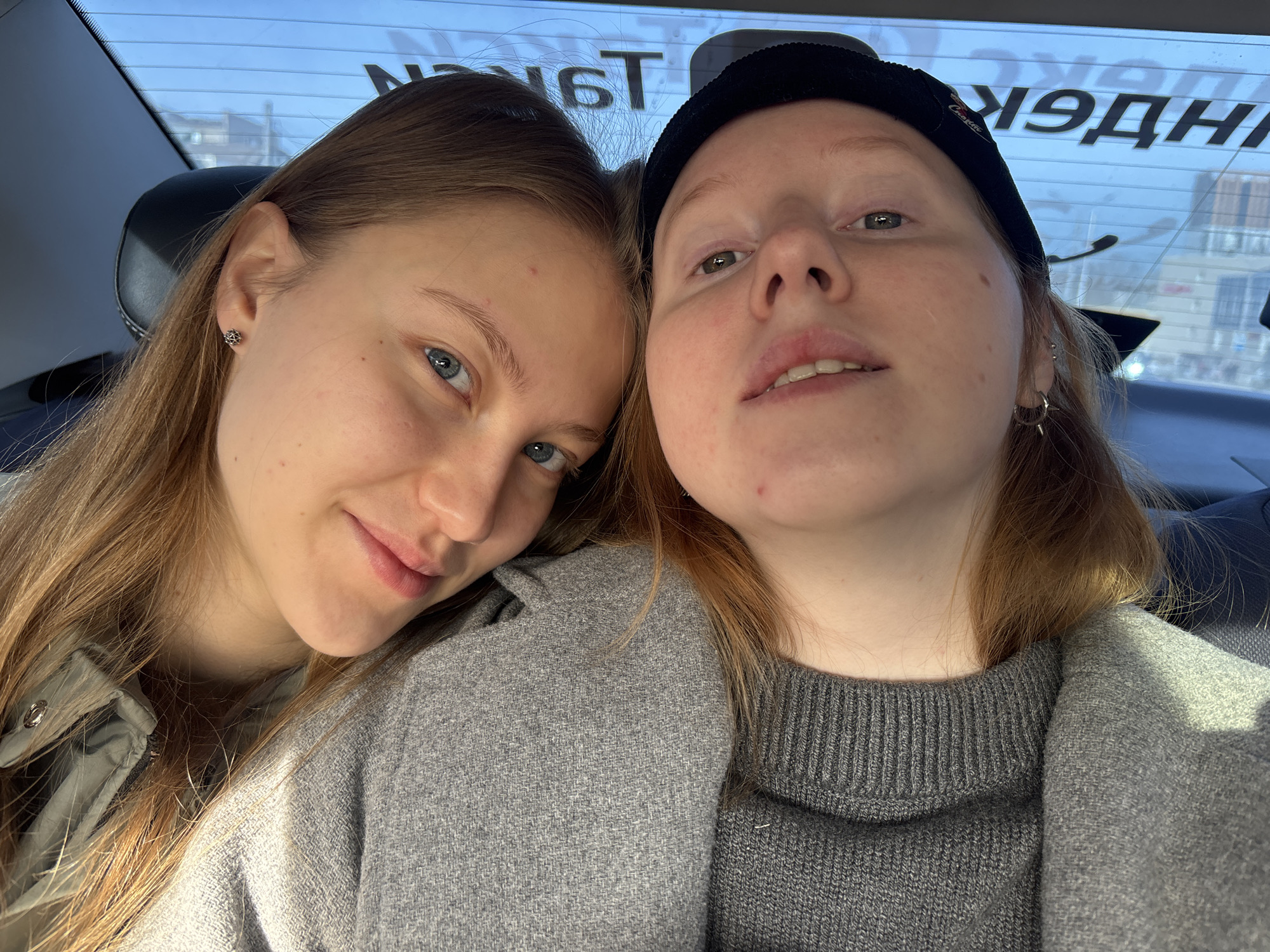 Early morning car selfies captured in Perm, Russia