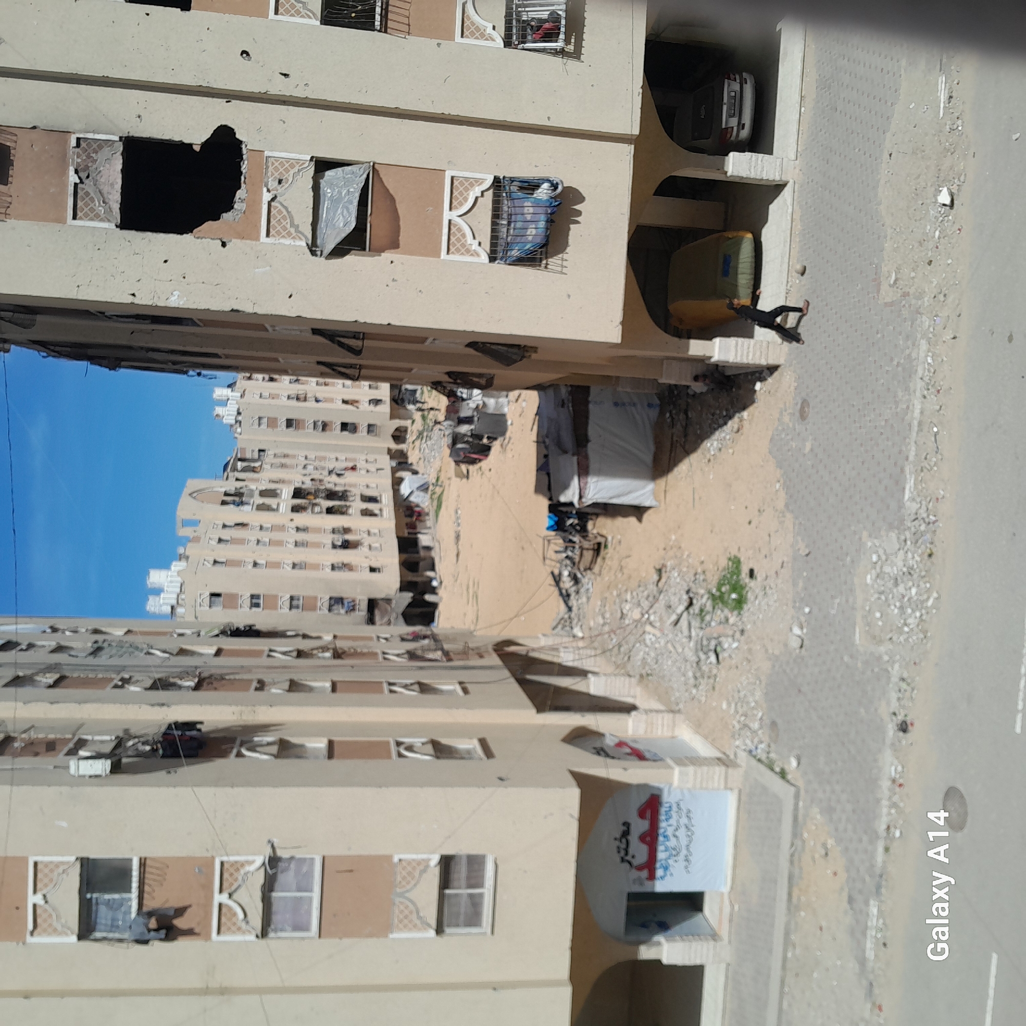 Khan Yunis residents navigate damaged neighborhoods, temporary settlements