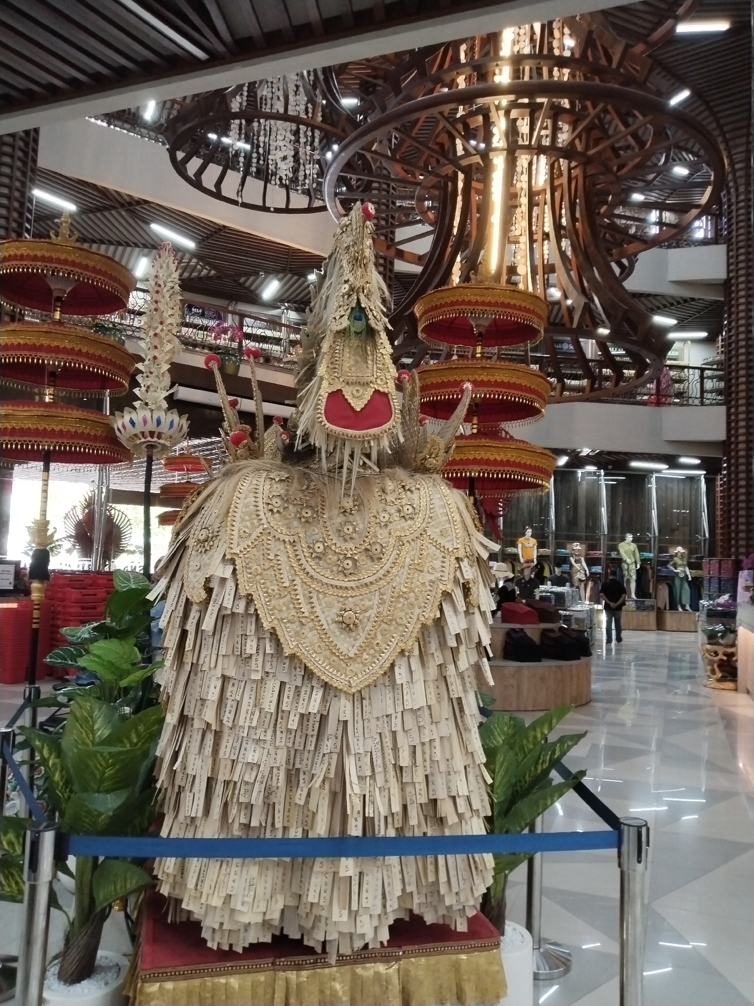 Inside Krisna souvenir store, Kuta — Balinese crafts and local goods