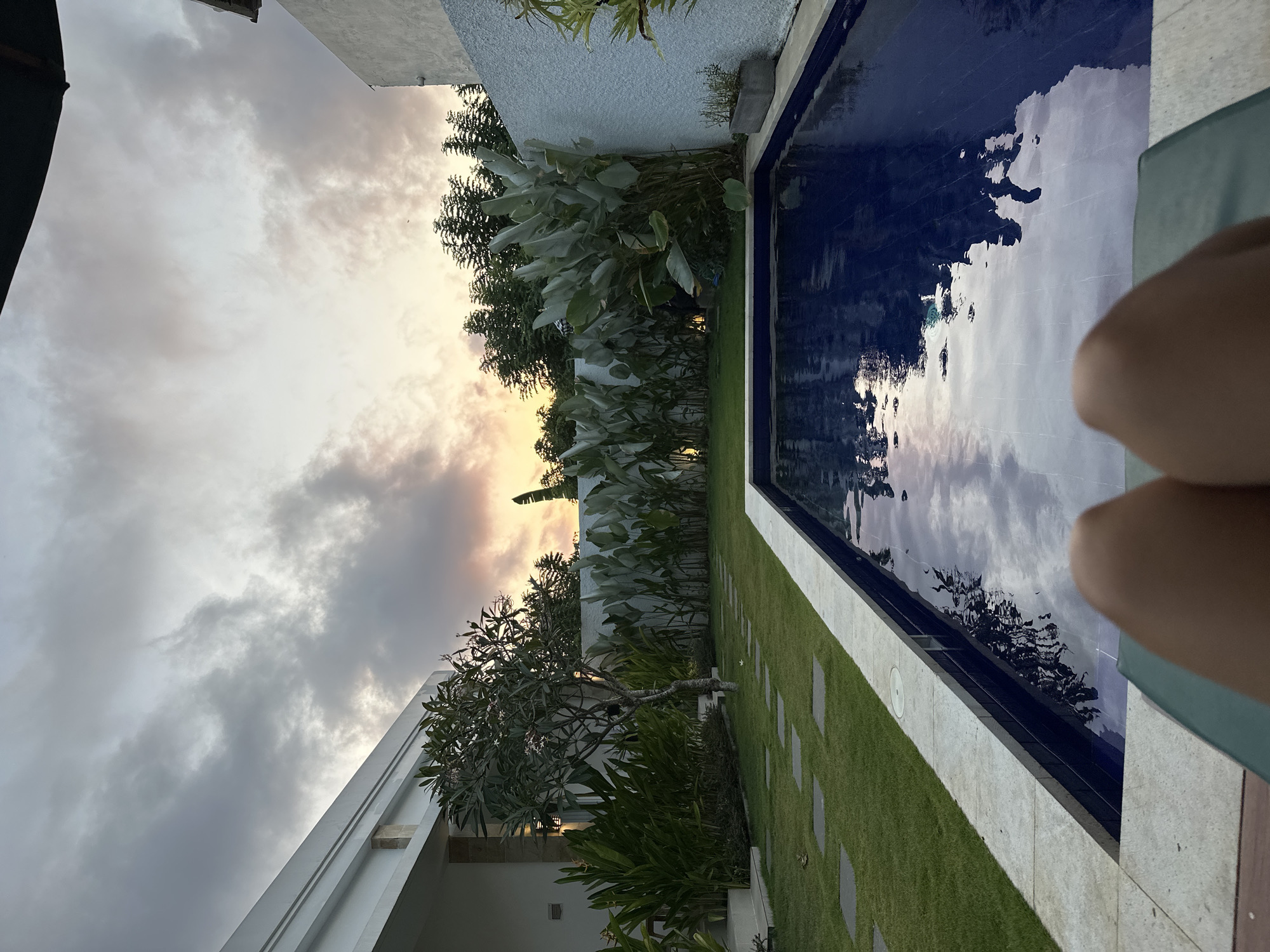 Poolside downtime at a Bali villa, Kuta Selatan