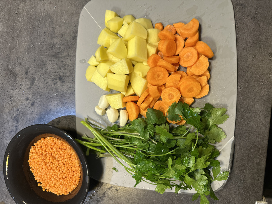 Home cooking session documented in Tbilisi kitchen