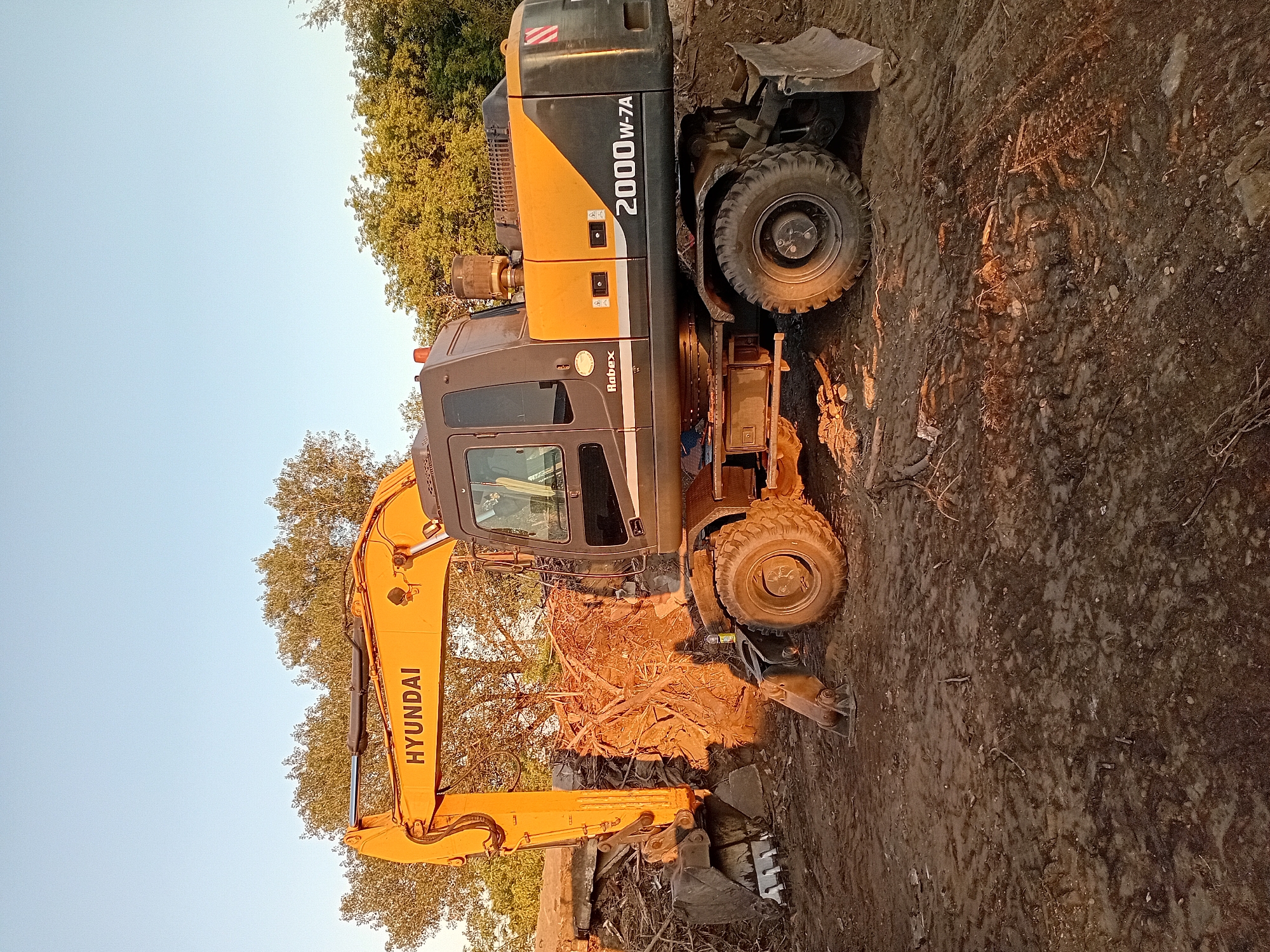 Major construction underway across a Semey, Kazakhstan job site