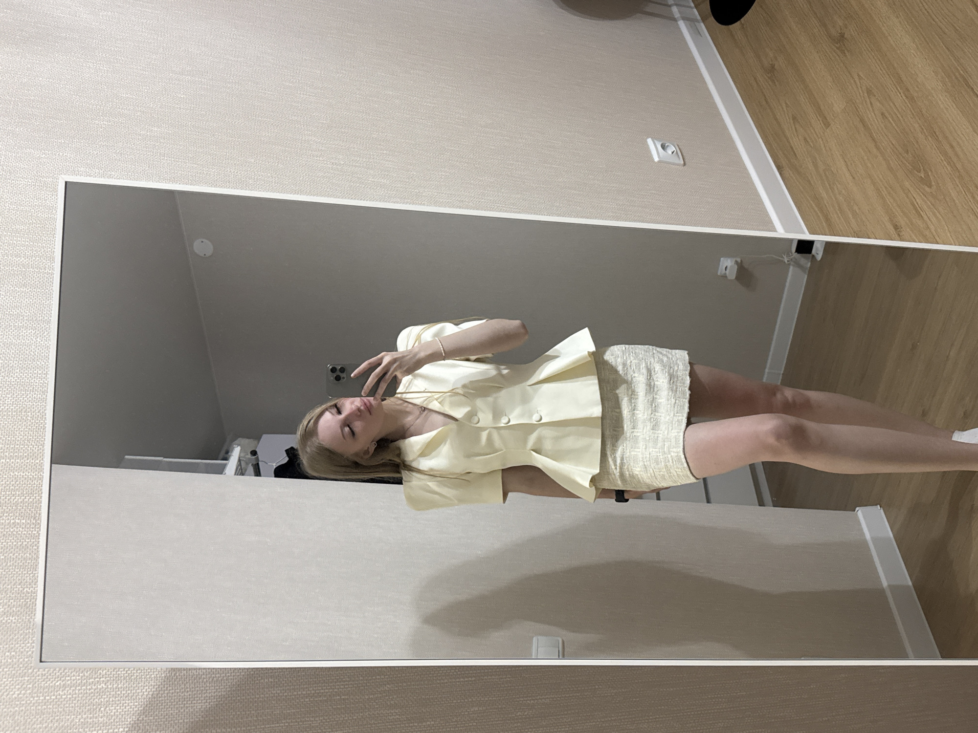 Mirror selfies and a cheesy stovetop dish in Perm
