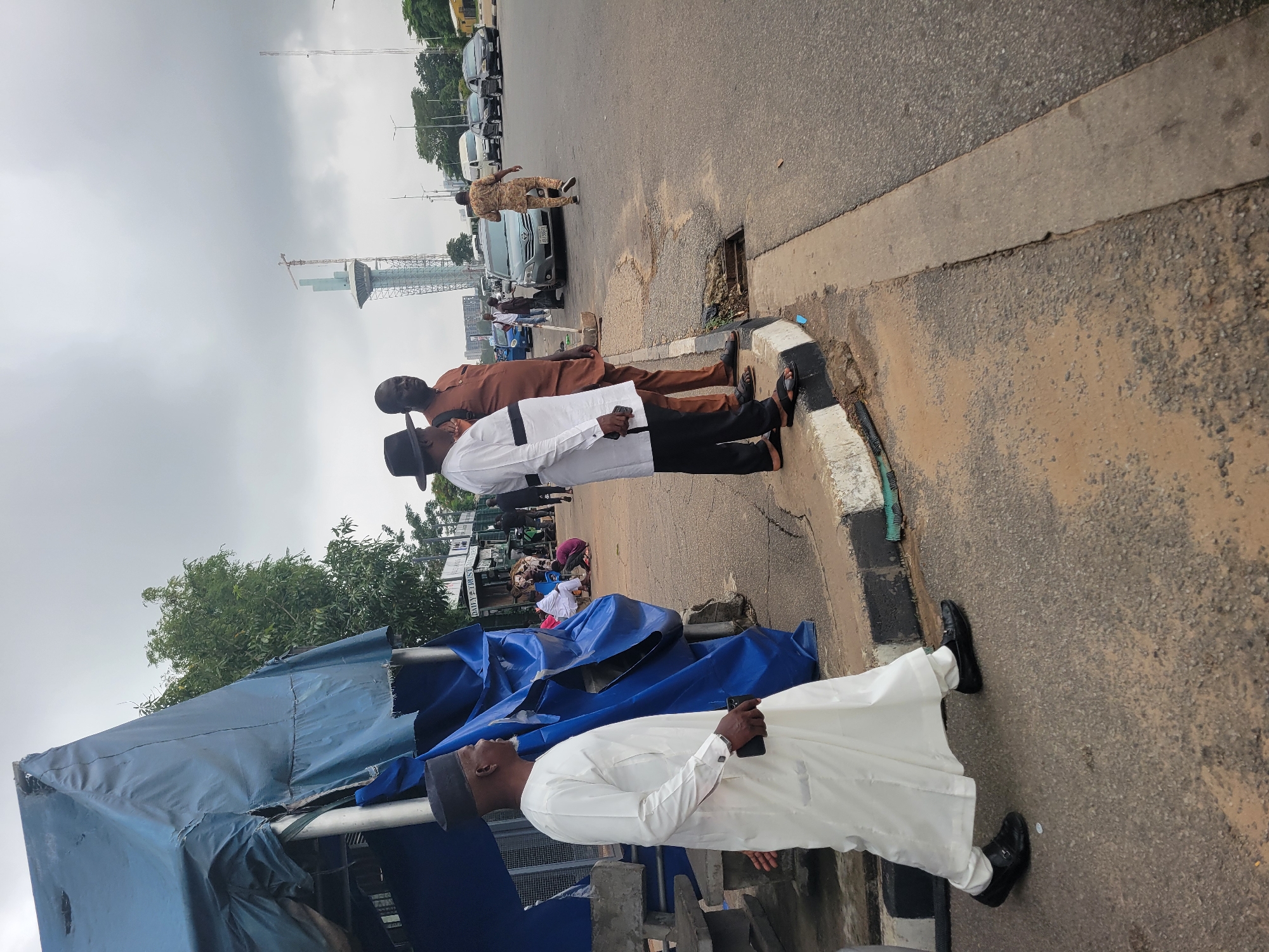 Ordinary morning unfolds across Abuja's streets and markets