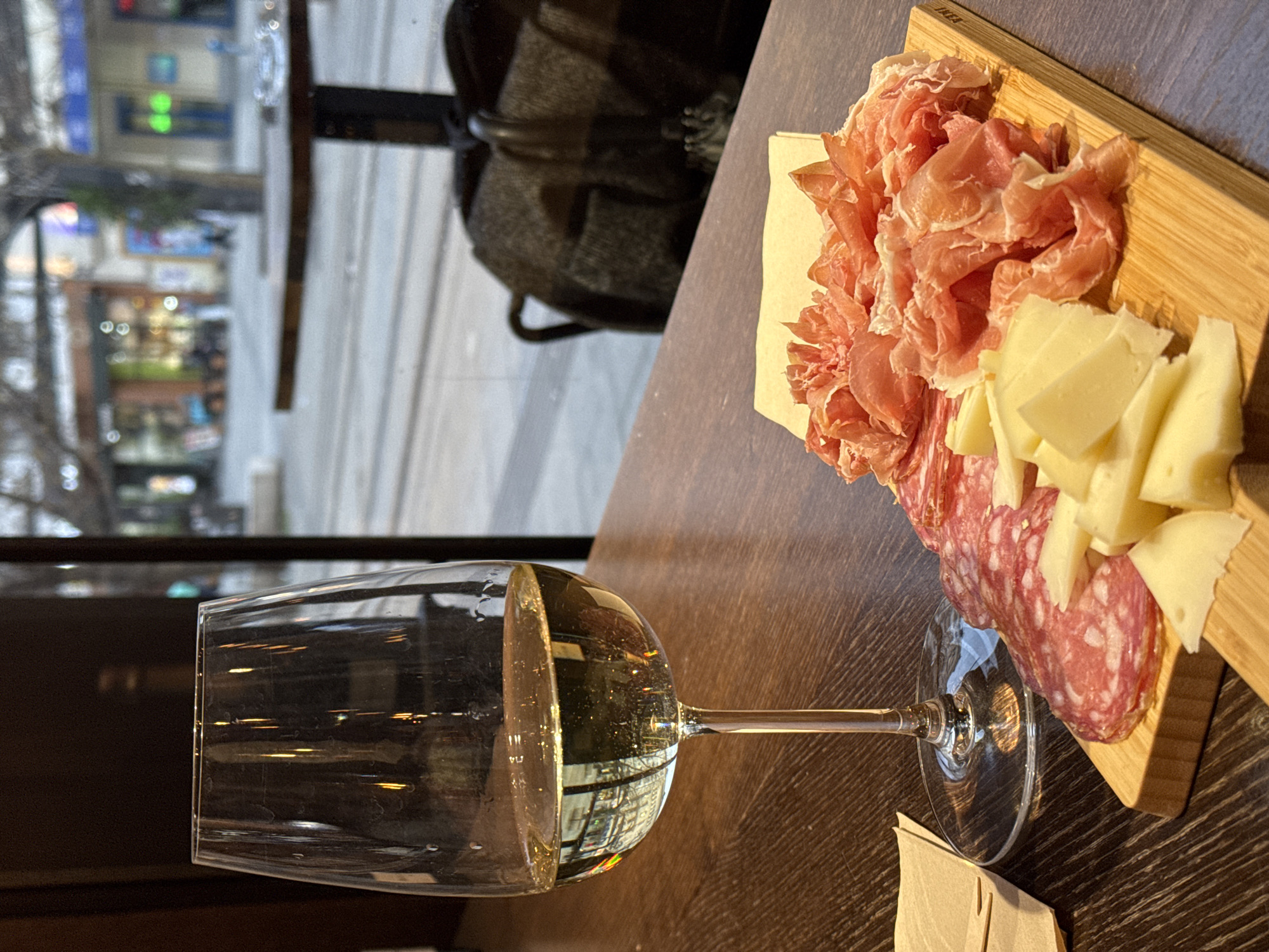 Afternoon dining and shopping experience documented in Sofia