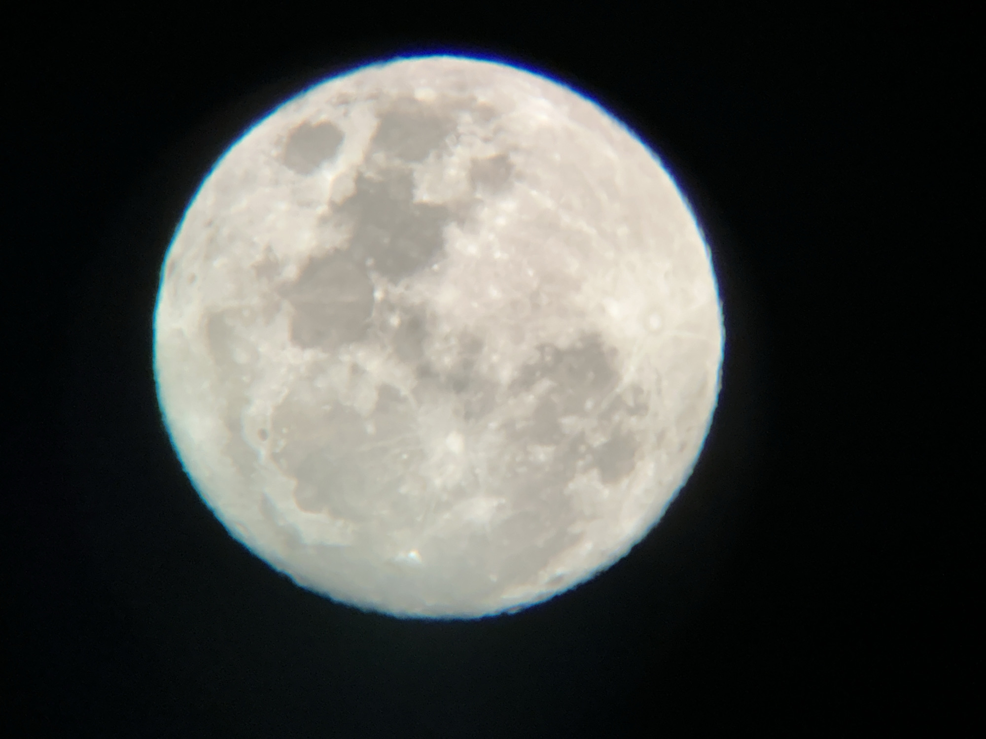 Full moon rising over Târgu Neamț, with geraniums in bloom