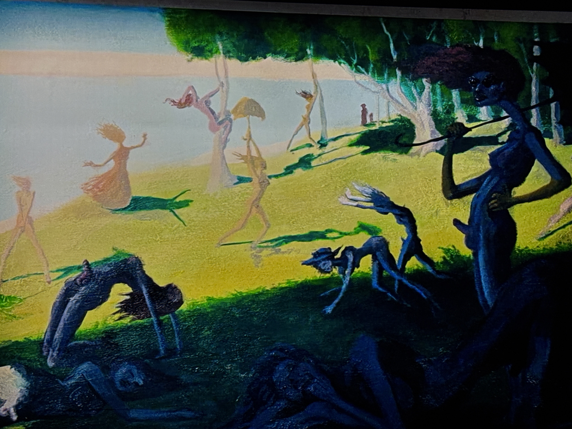 Artistic scenes and domestic moments documented in afternoon session