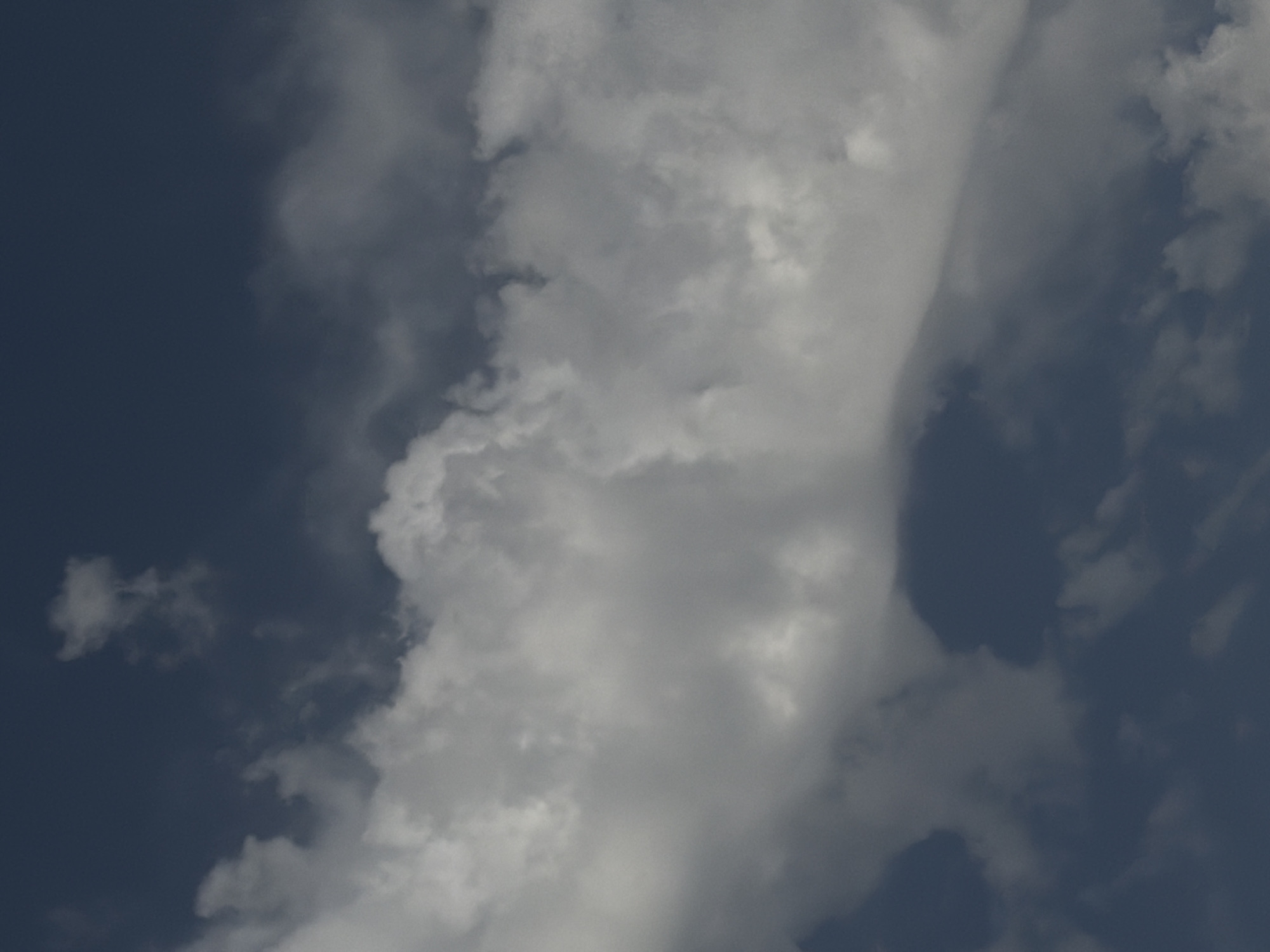 Dramatic cloud formations roll over Chirchik skies