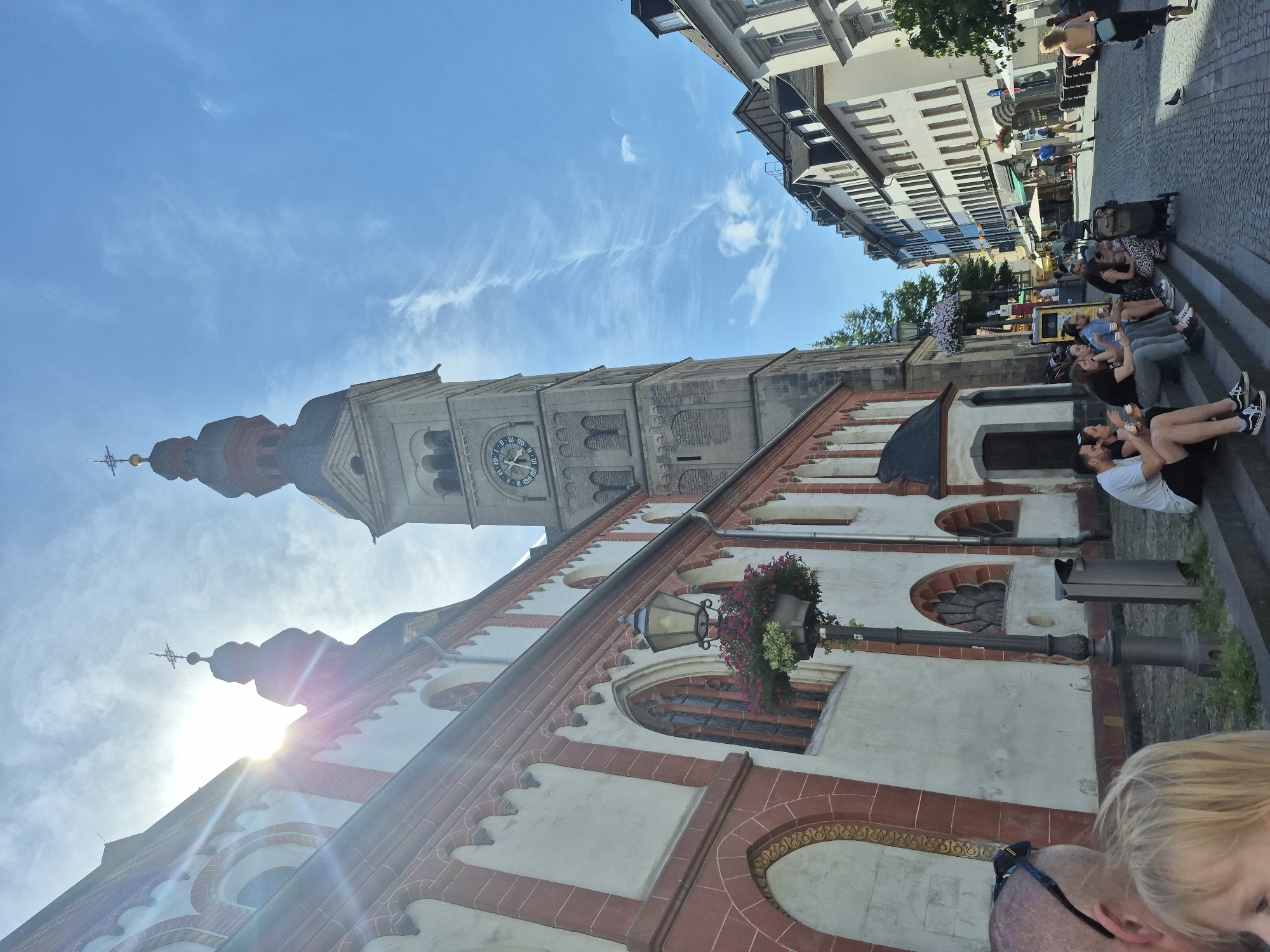 Live music and street festival in Koblenz's historic center