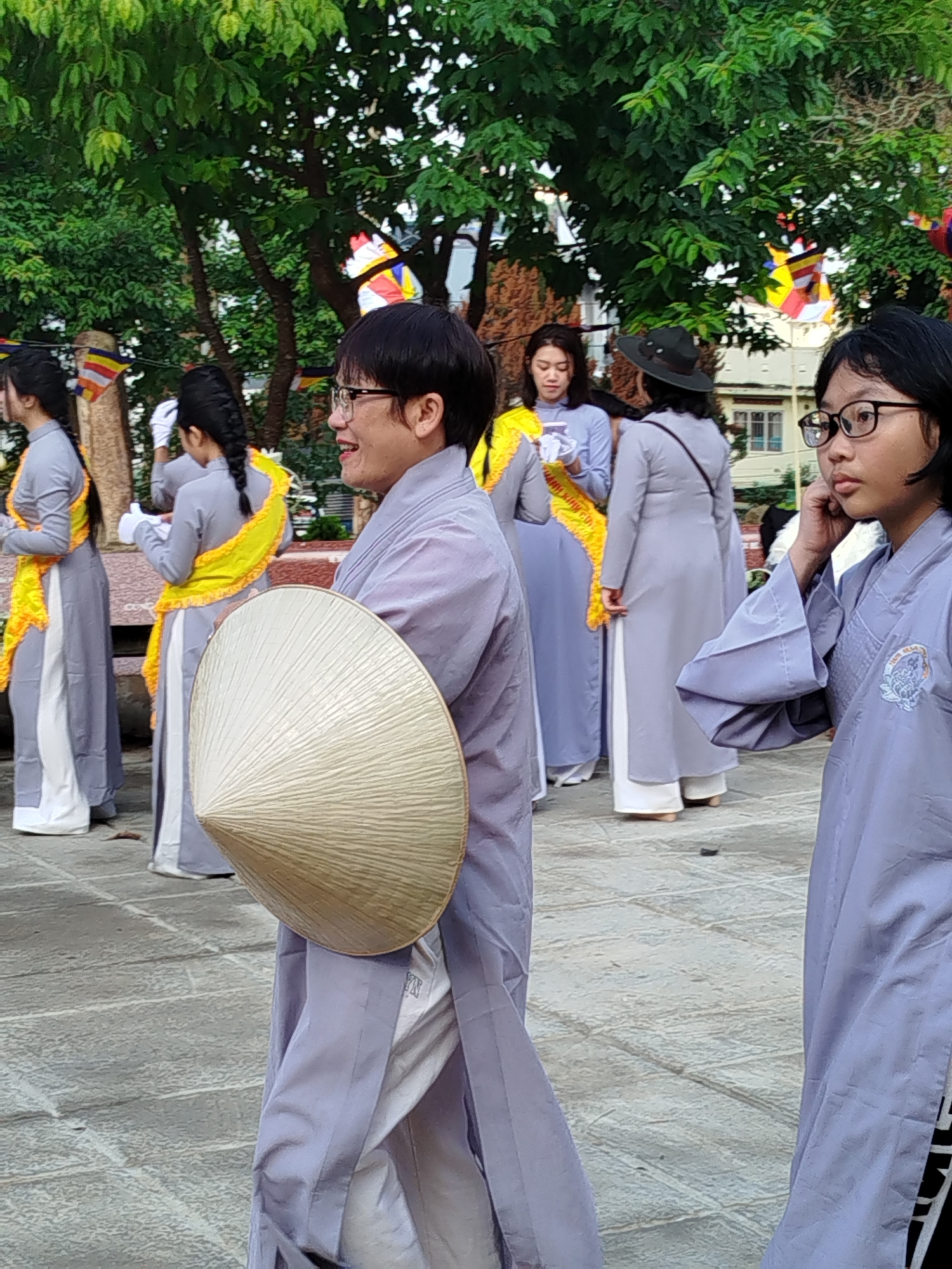 Buddhist flower ceremony held in Da Lat, Vietnam