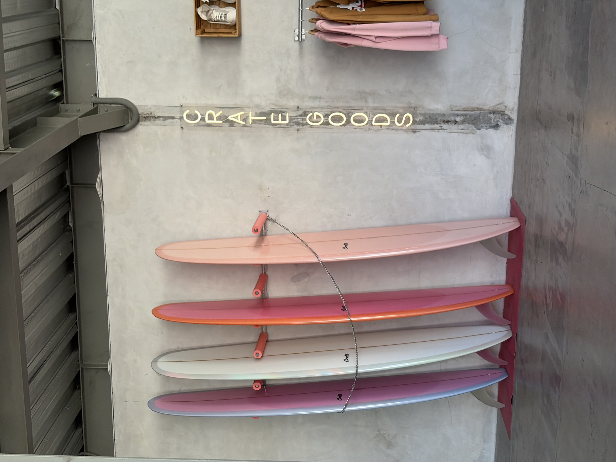 Laid-back café scene at a surf-styled spot in Mengwi, Bali