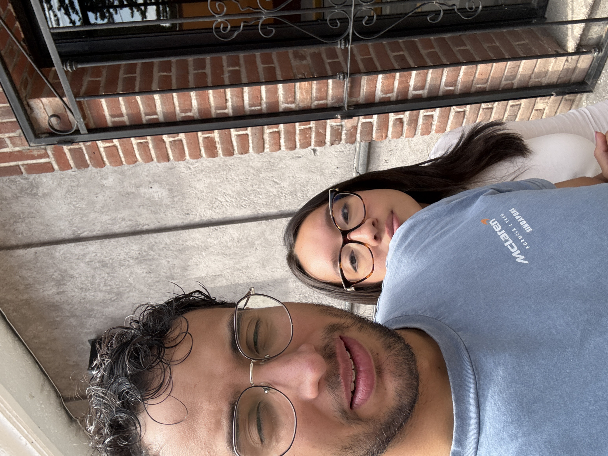 Two friends share dinner and milkshakes in Cholula restaurant