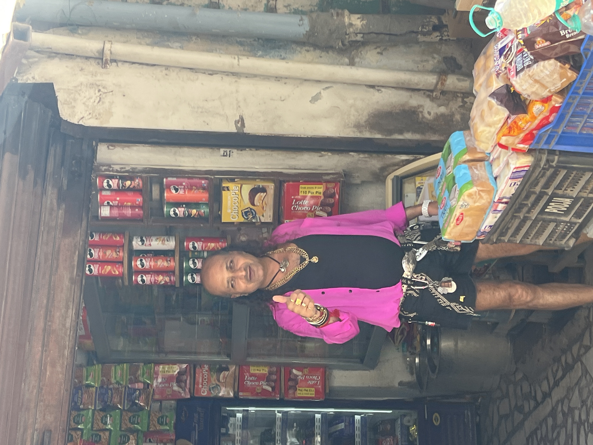 Street life and architecture in Pushkar's old town