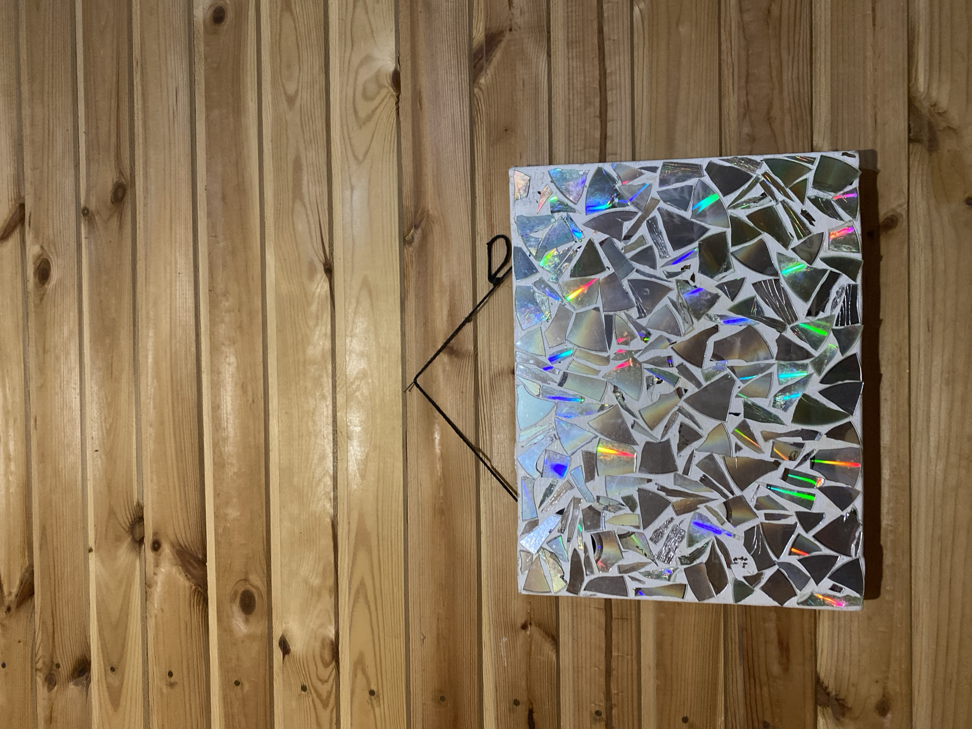 Eclectic local art display in rural Belarus, June 2026