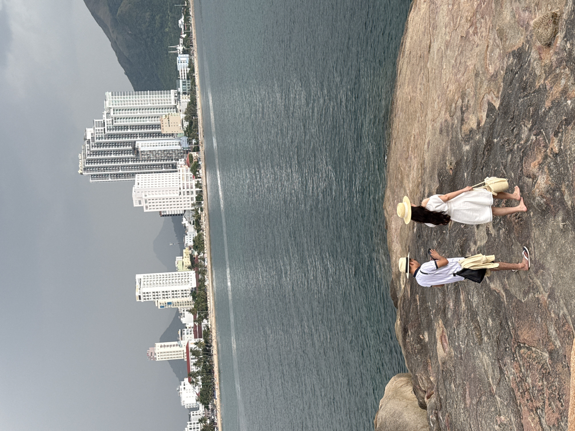 Nha Trang coastline and traditional music, one morning