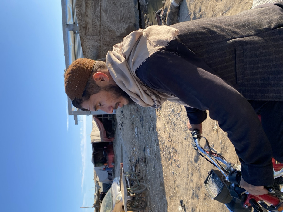 Livestock market operates under clear skies in Jabadar, Afghanistan