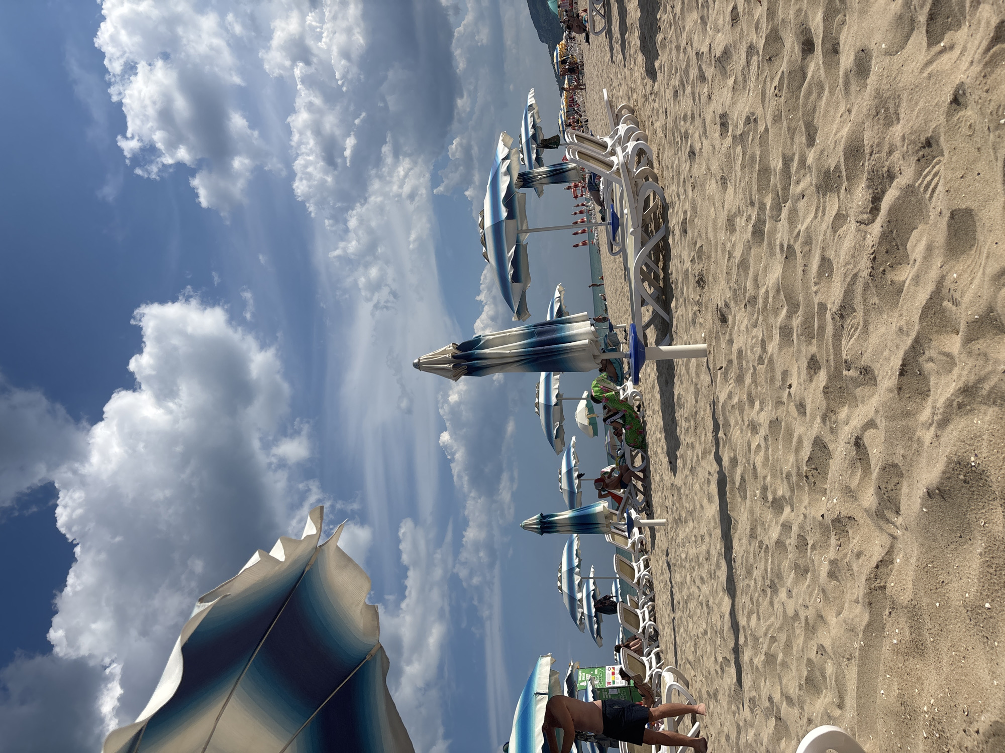 Busy and quiet moments along an Obrochishte beach