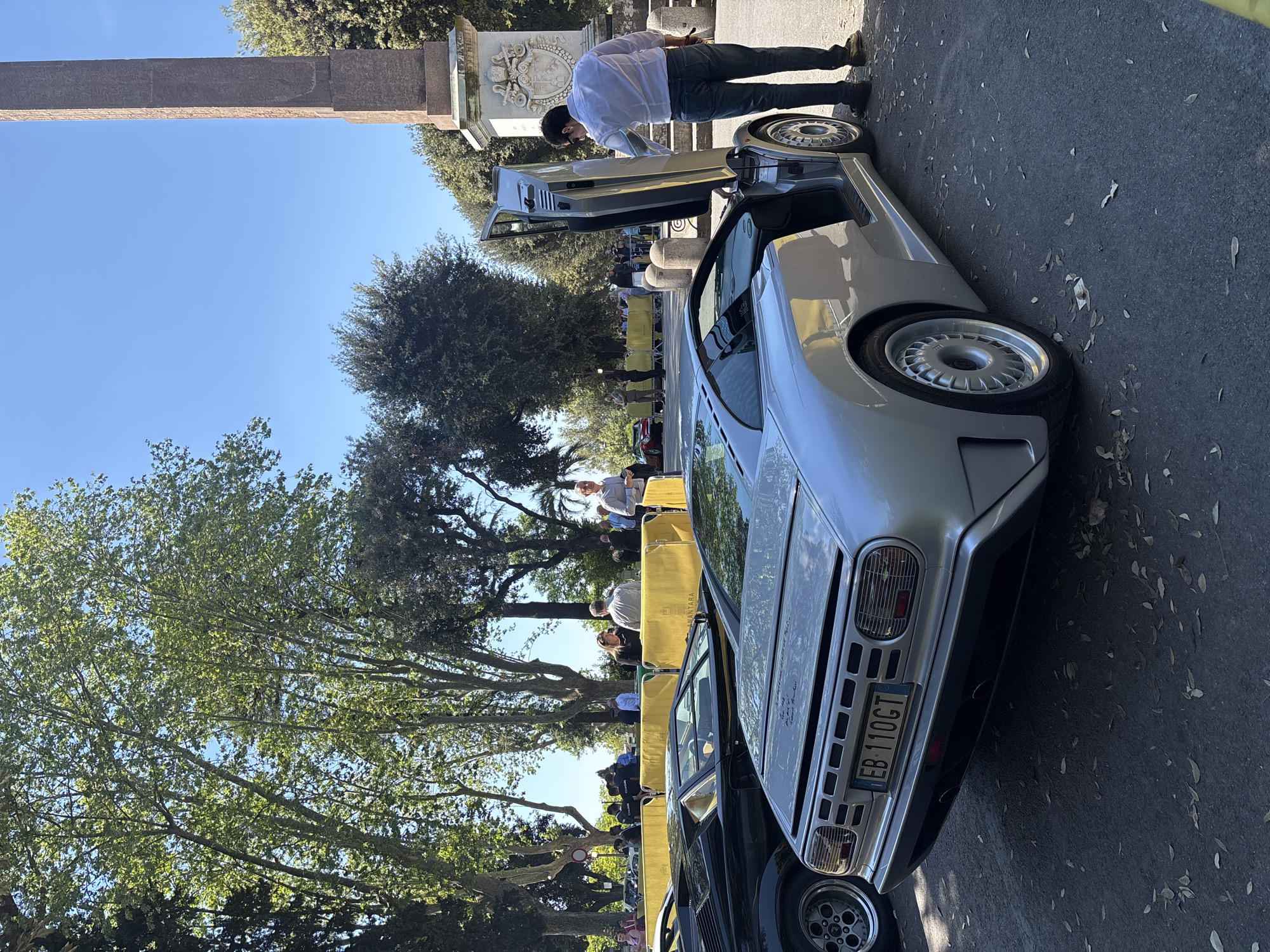 Luxury Car Show Takes Place in Central Rome