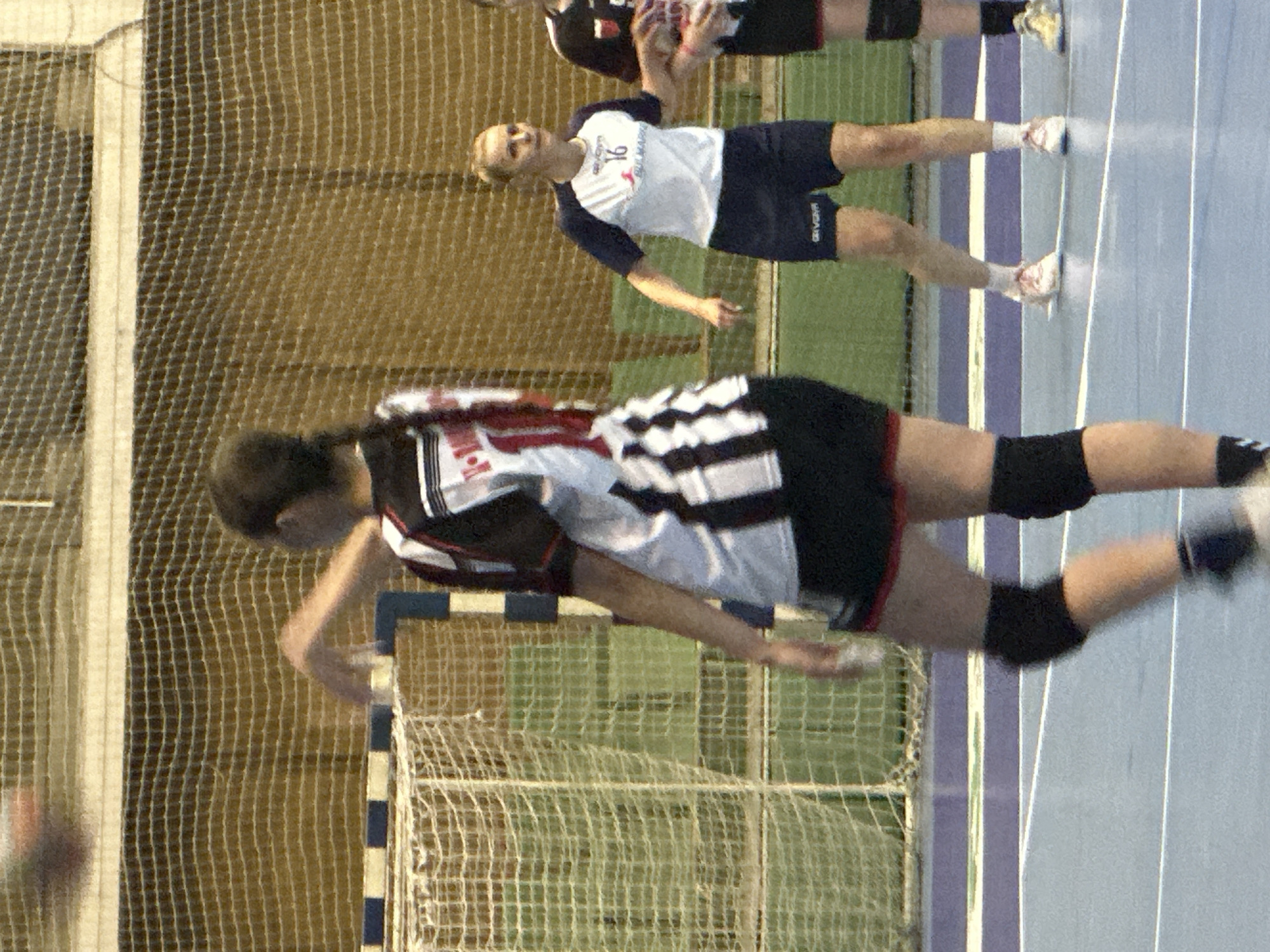 Handball match draws spectators to indoor arena in Gabrovo